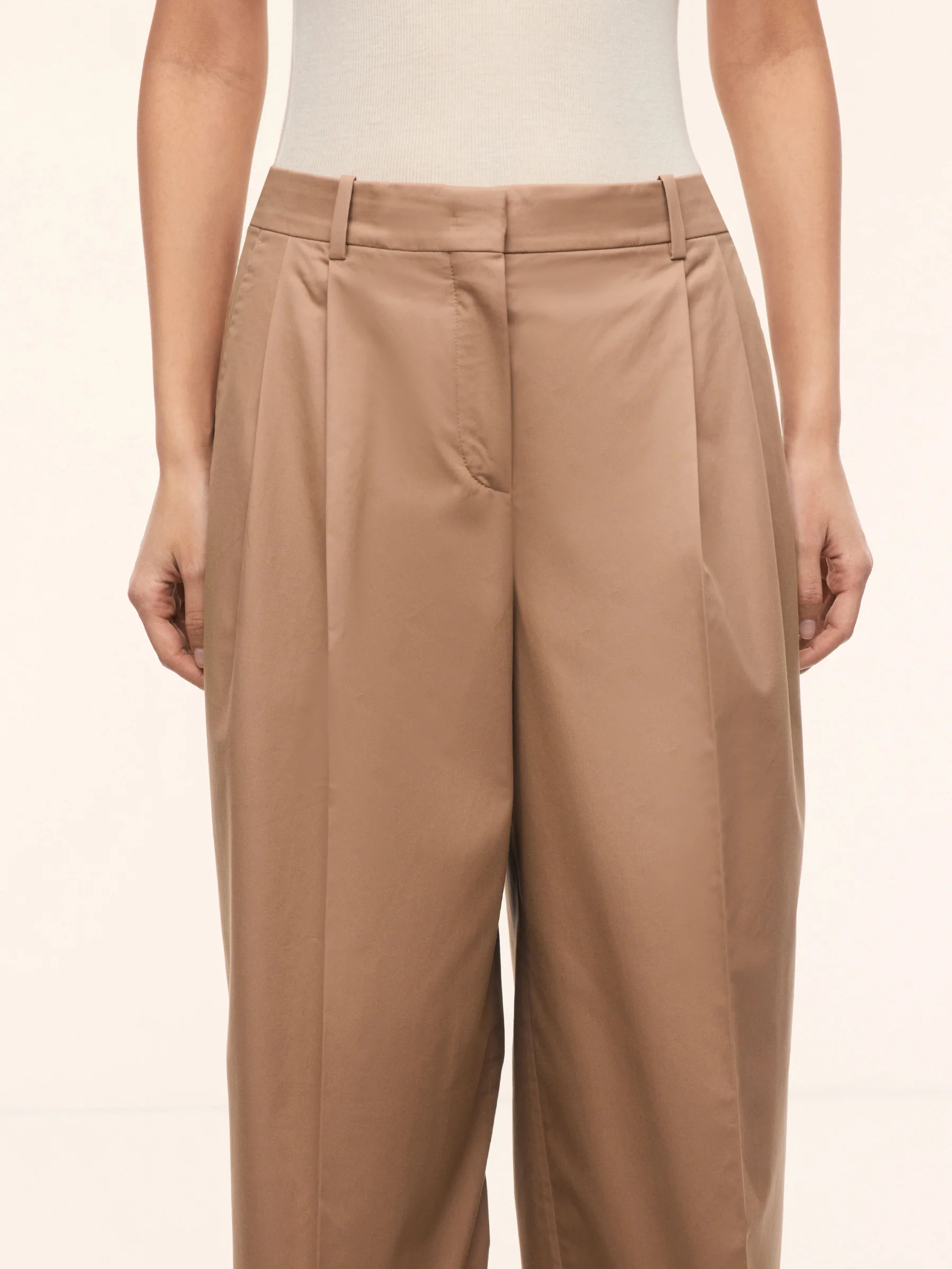 Cotton-lyocell trousers - Image 4