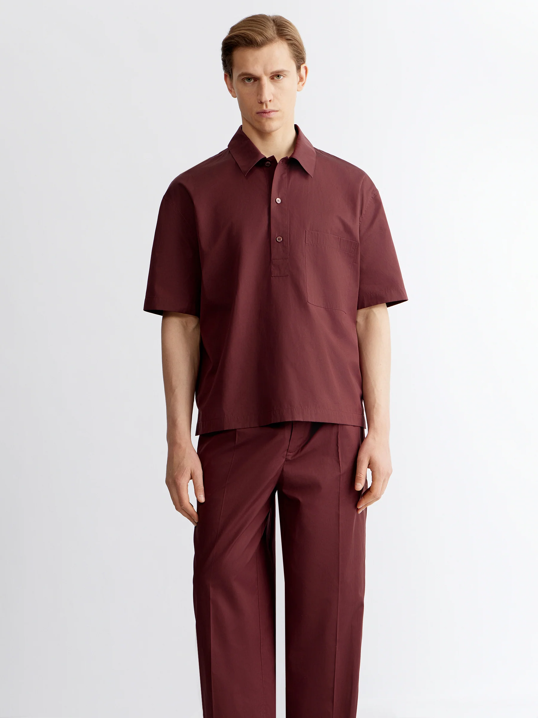 Cotton polo shirt