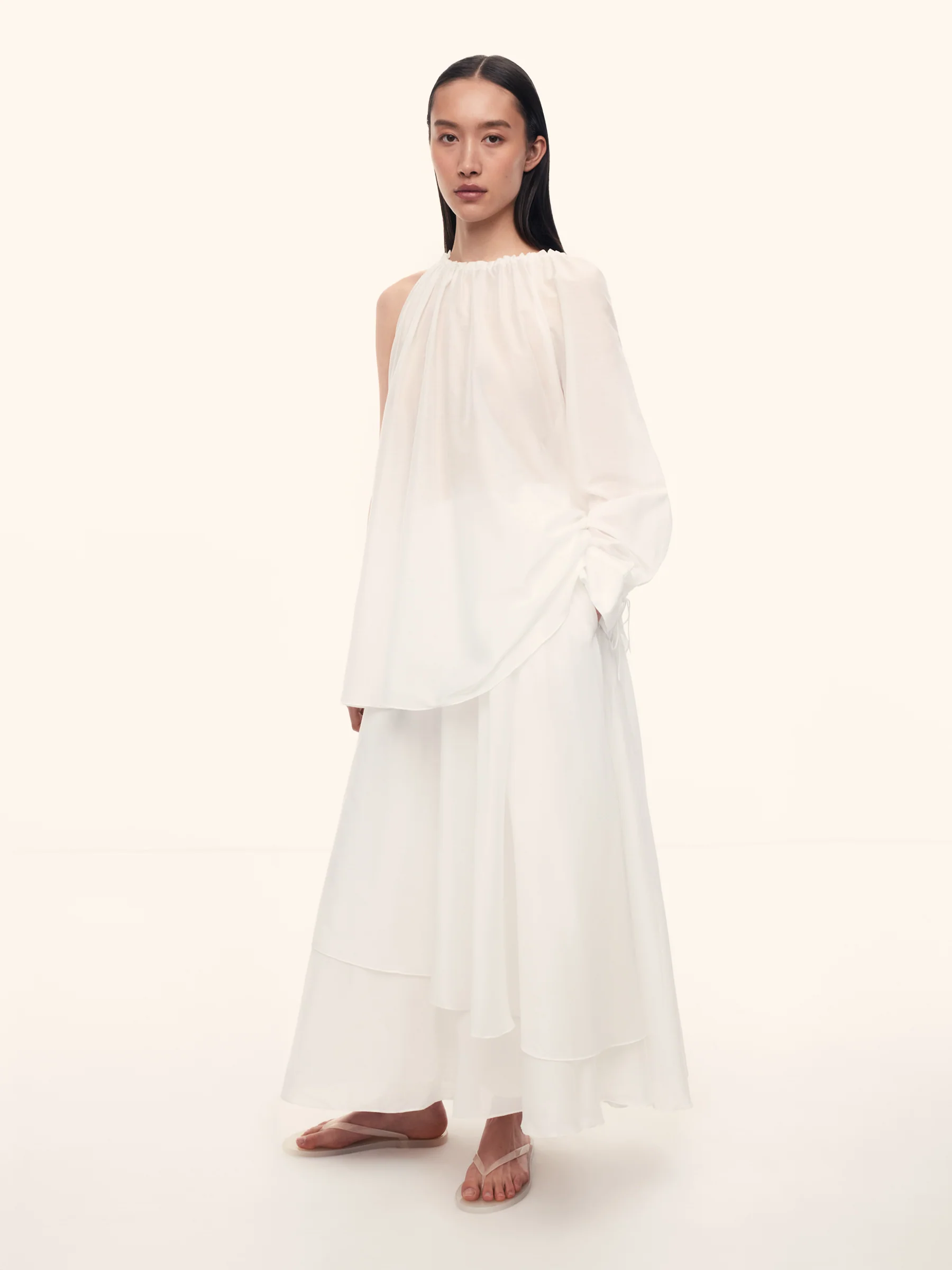 Cotton-silk blouse - Image 2