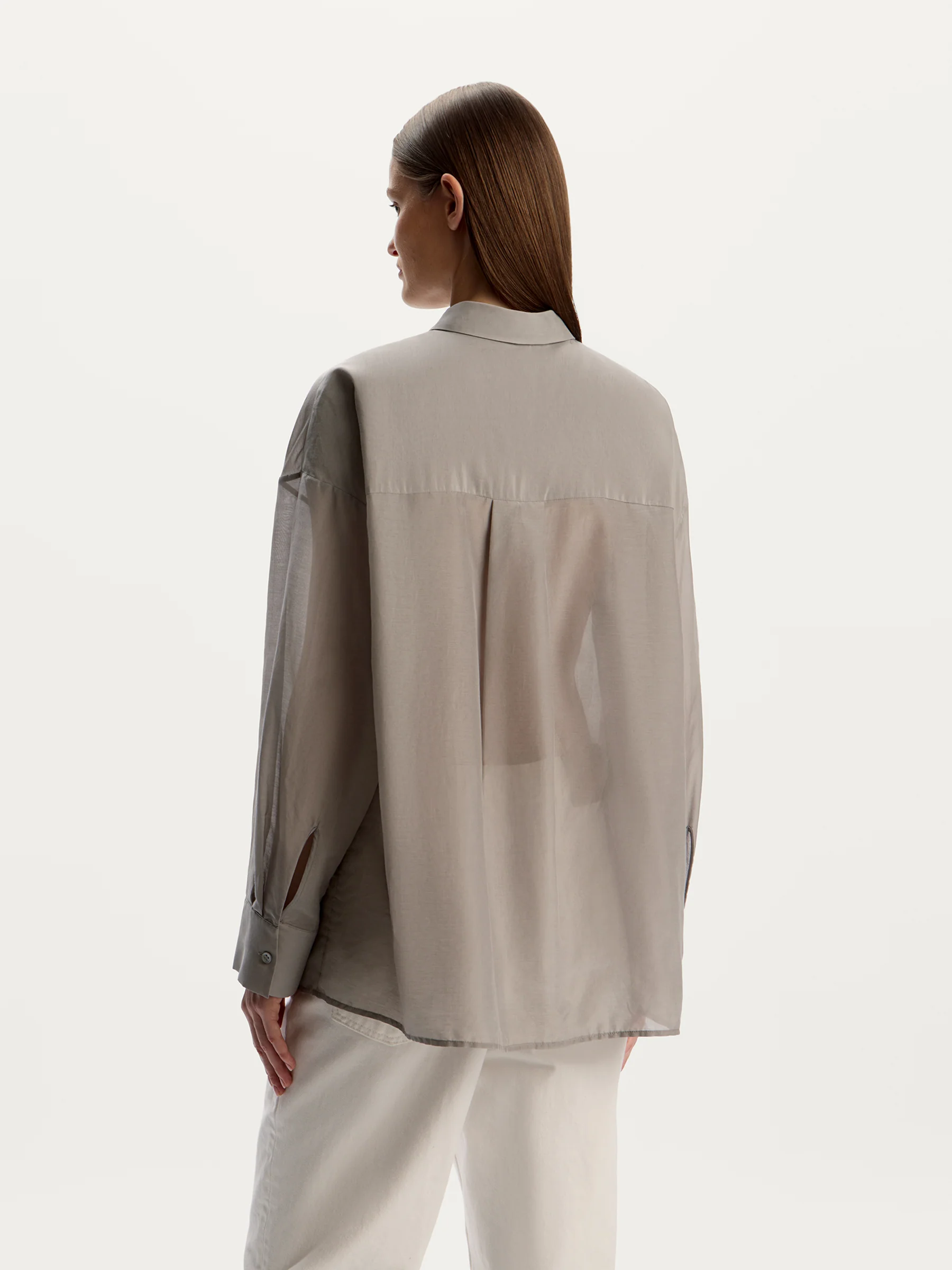 Cotton-silk shirt - Image 5