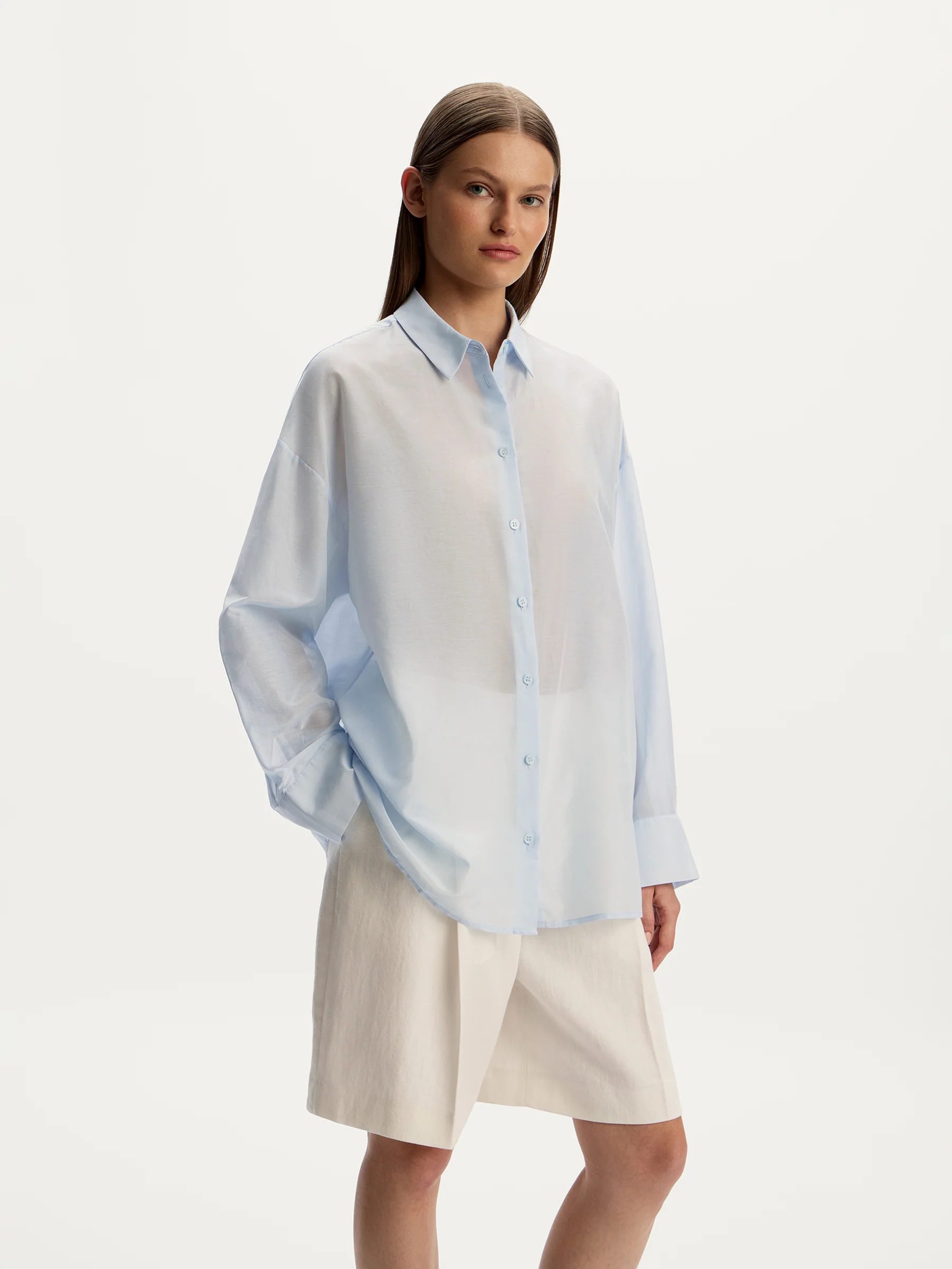 Cotton-silk shirt - Image 2
