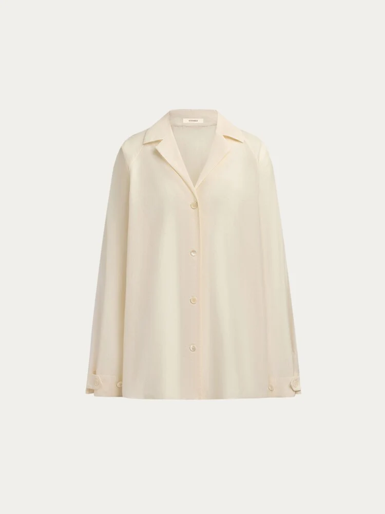 Cotton-silk shirt - Image 7