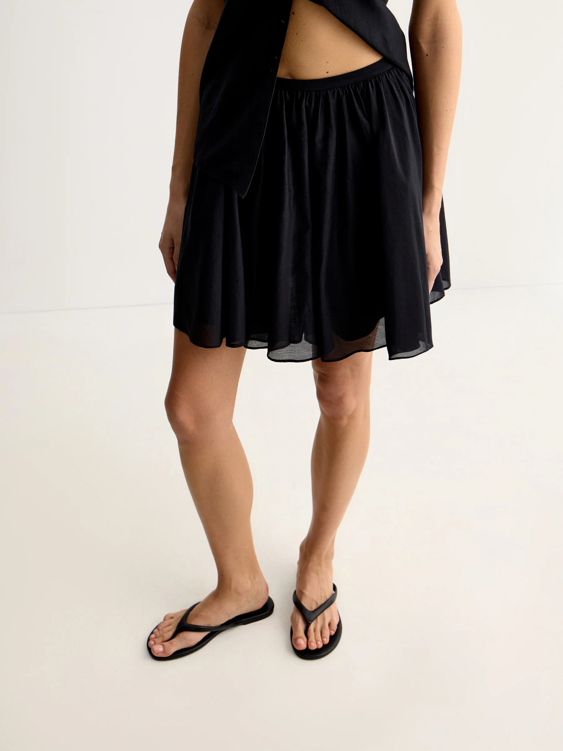 Cotton-silk skirt - Image 3