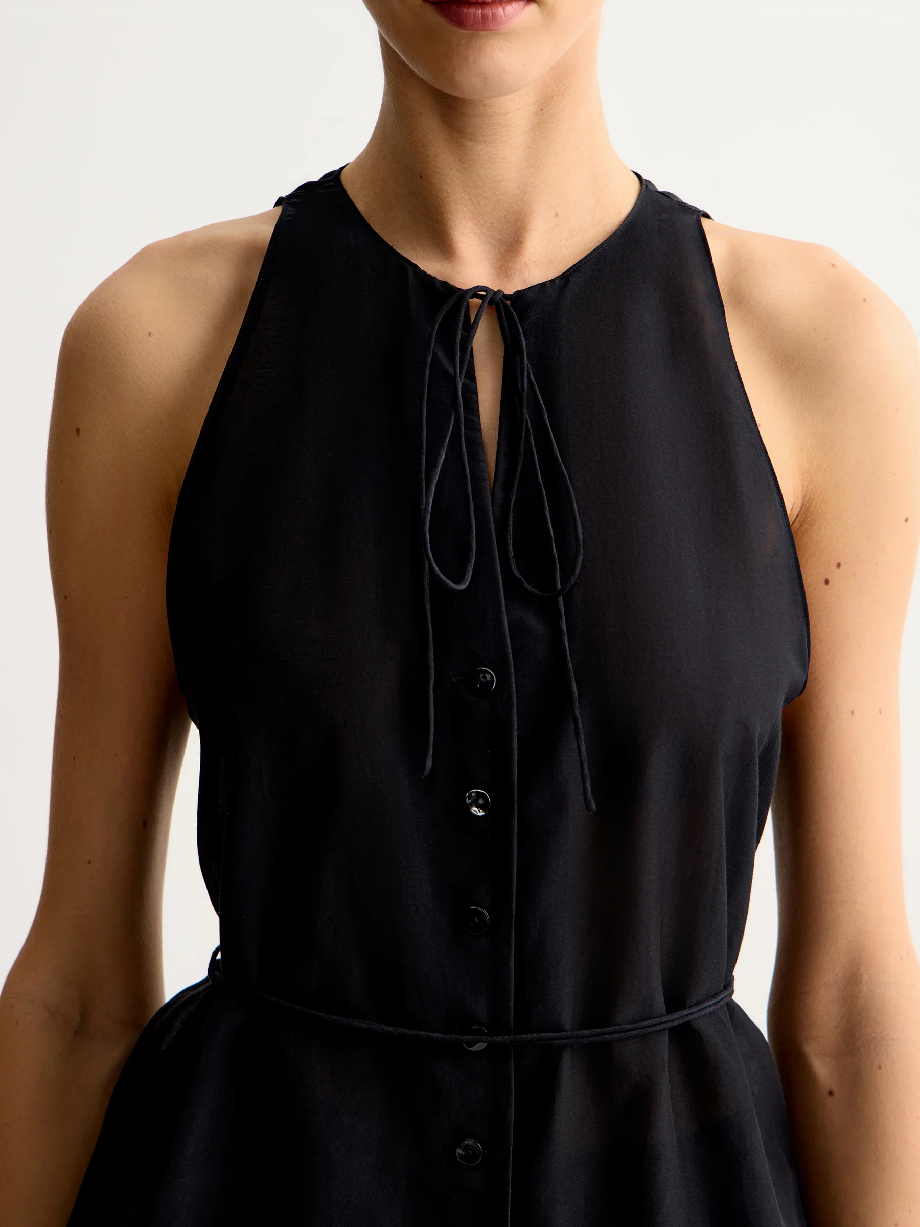 Cotton-silk top - Image 4