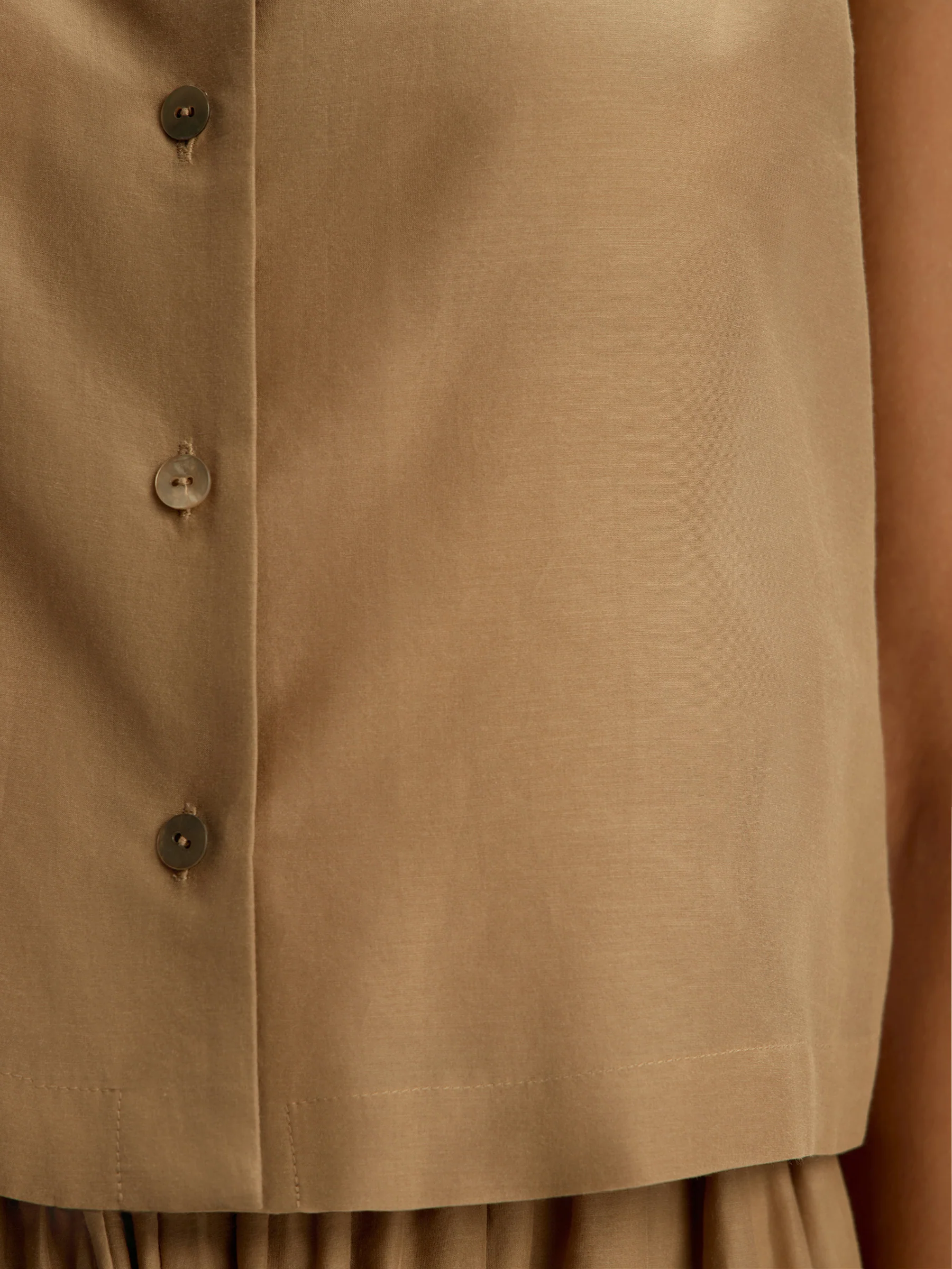 Cotton-silk top - Image 4