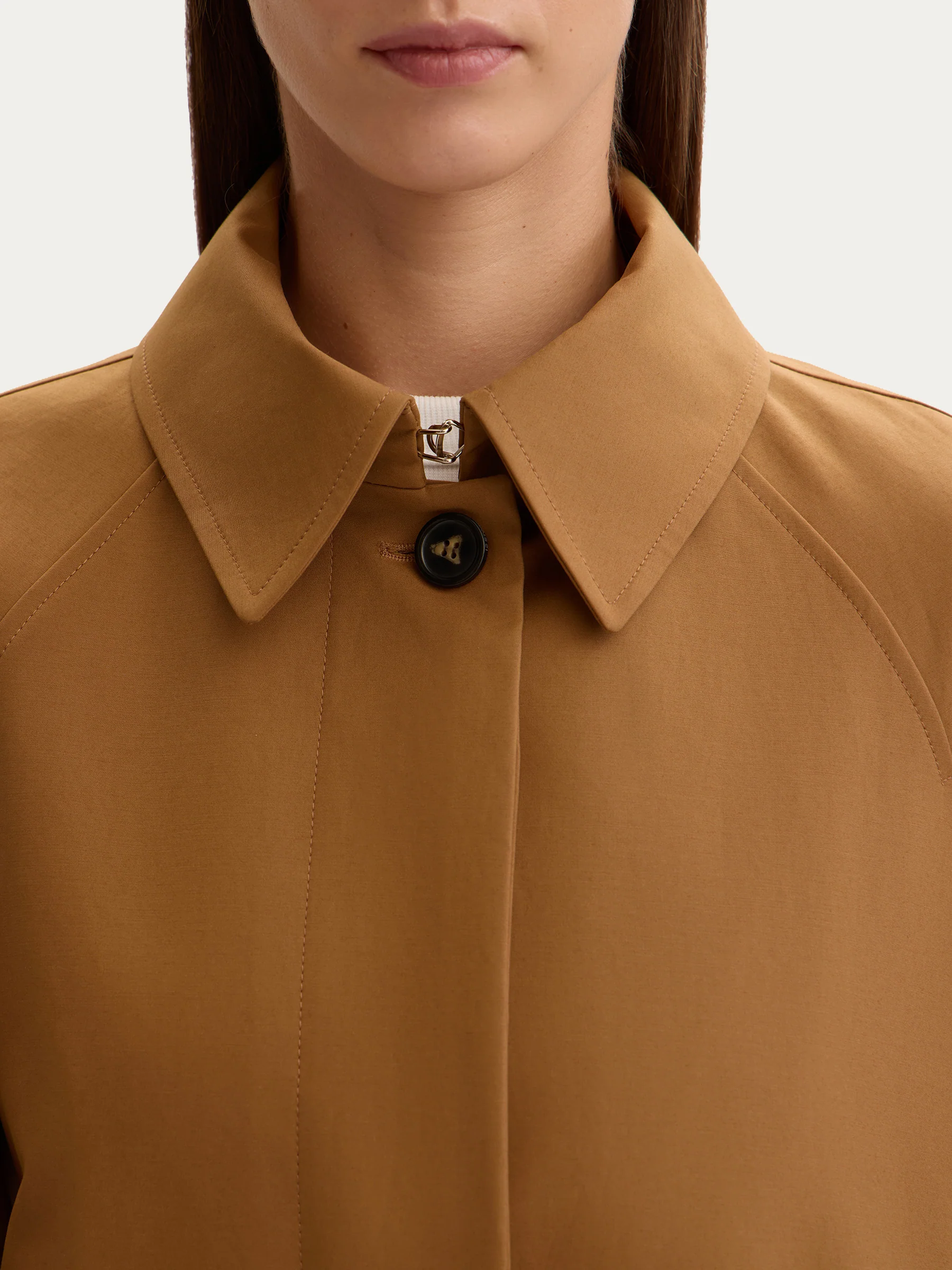 Cotton trench coat - Image 3