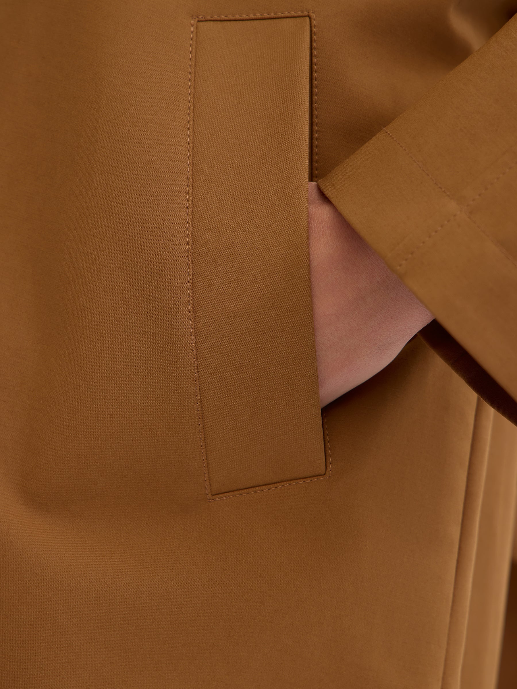 Cotton trench coat - Image 4
