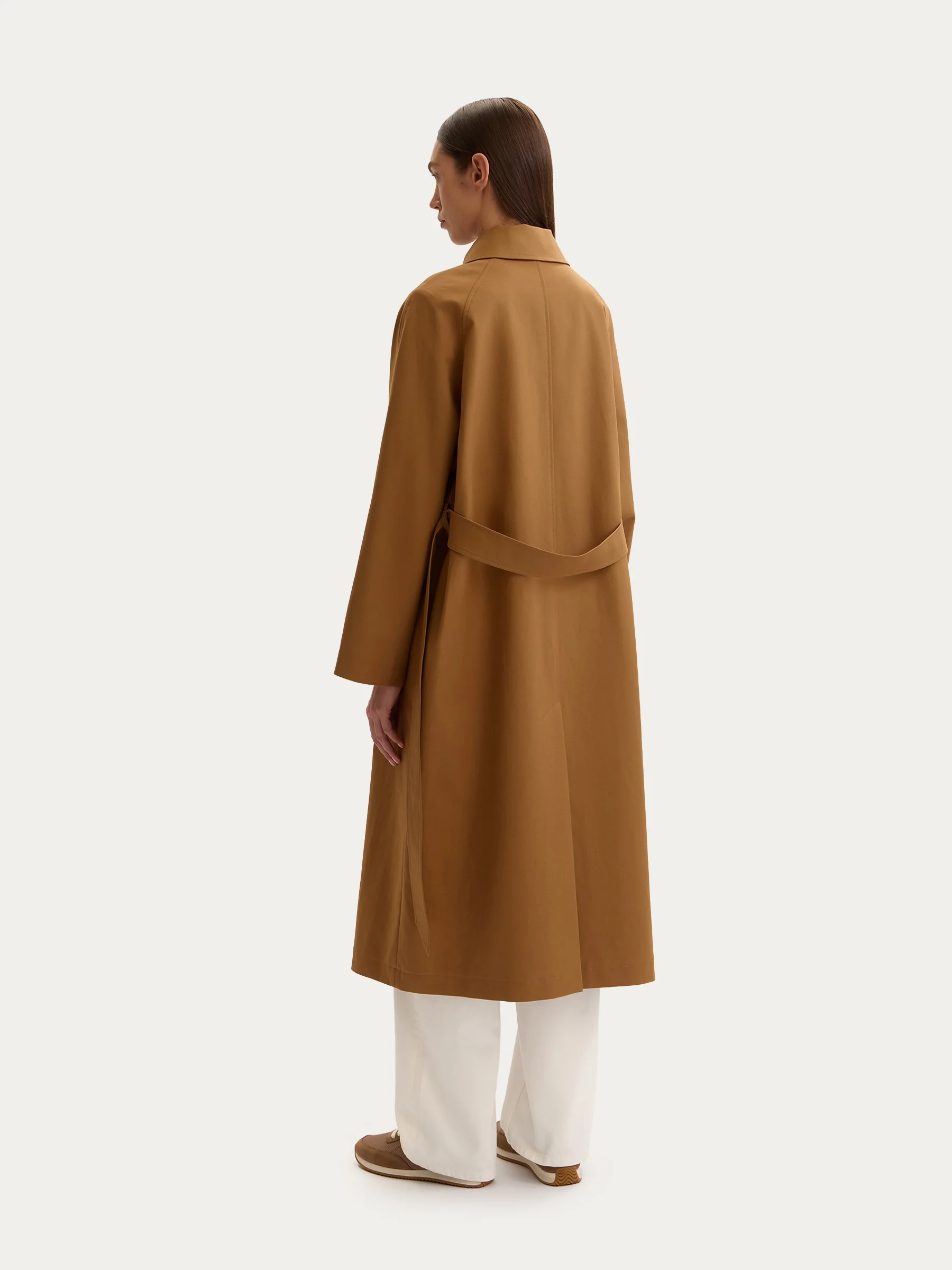 Cotton trench coat - Image 6