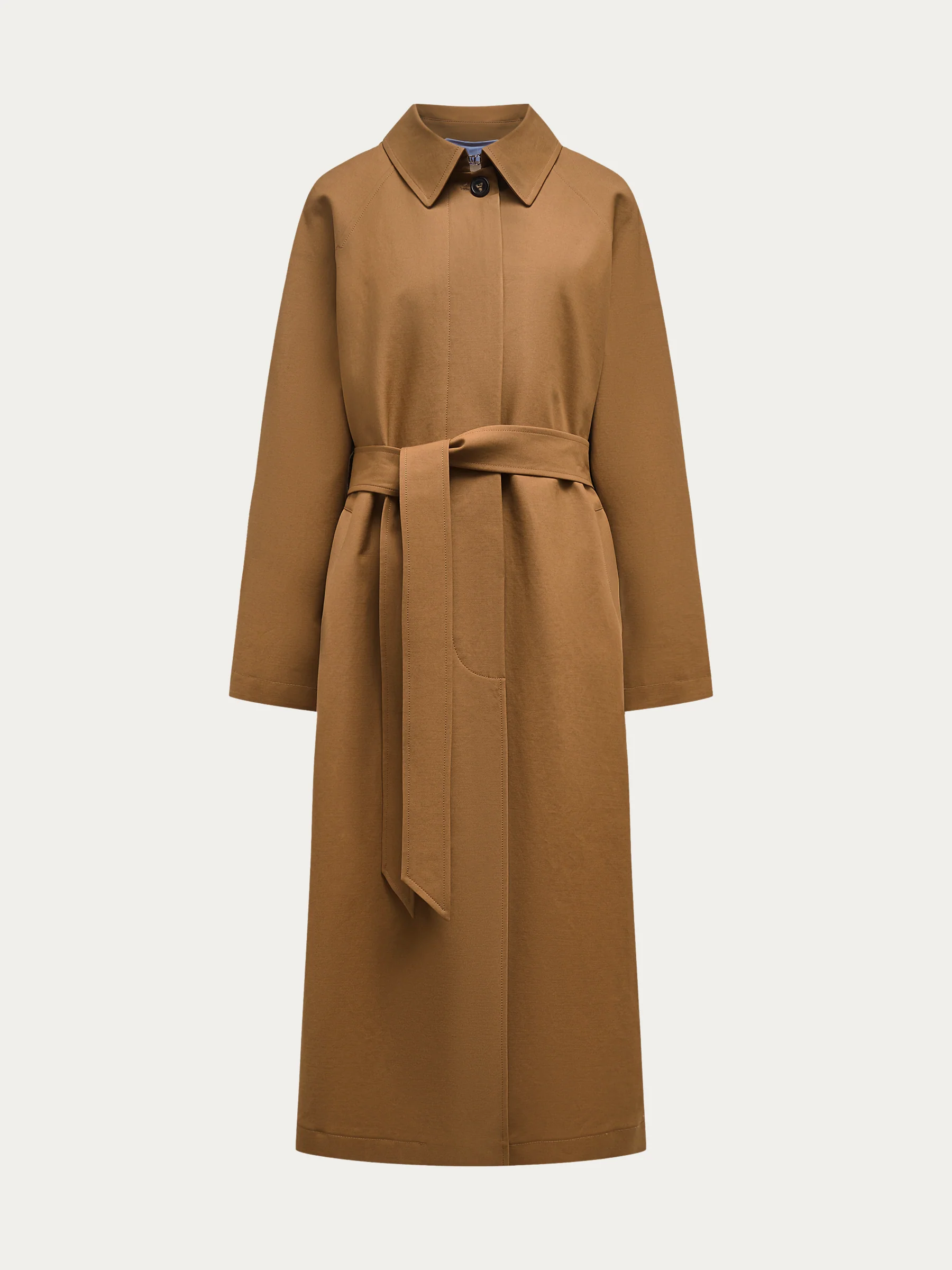 Cotton trench coat - Image 7