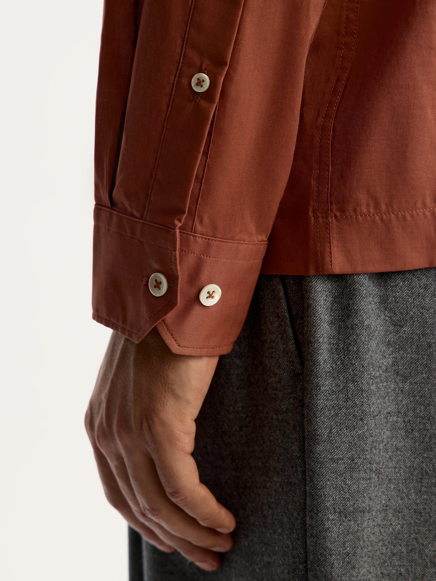 Cotton voile shirt - Image 4