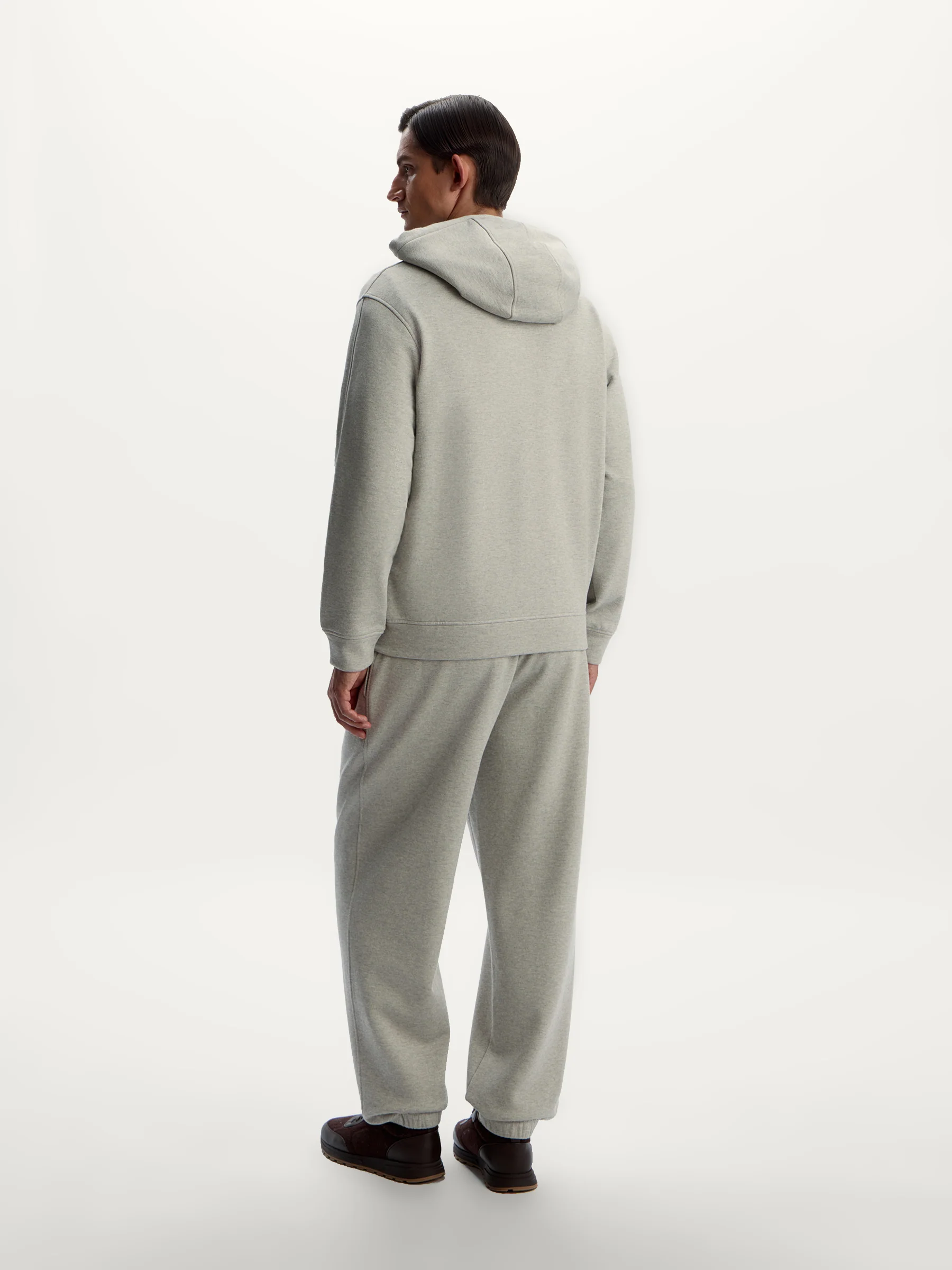 Cotton-wool-viscose joggers - Image 5