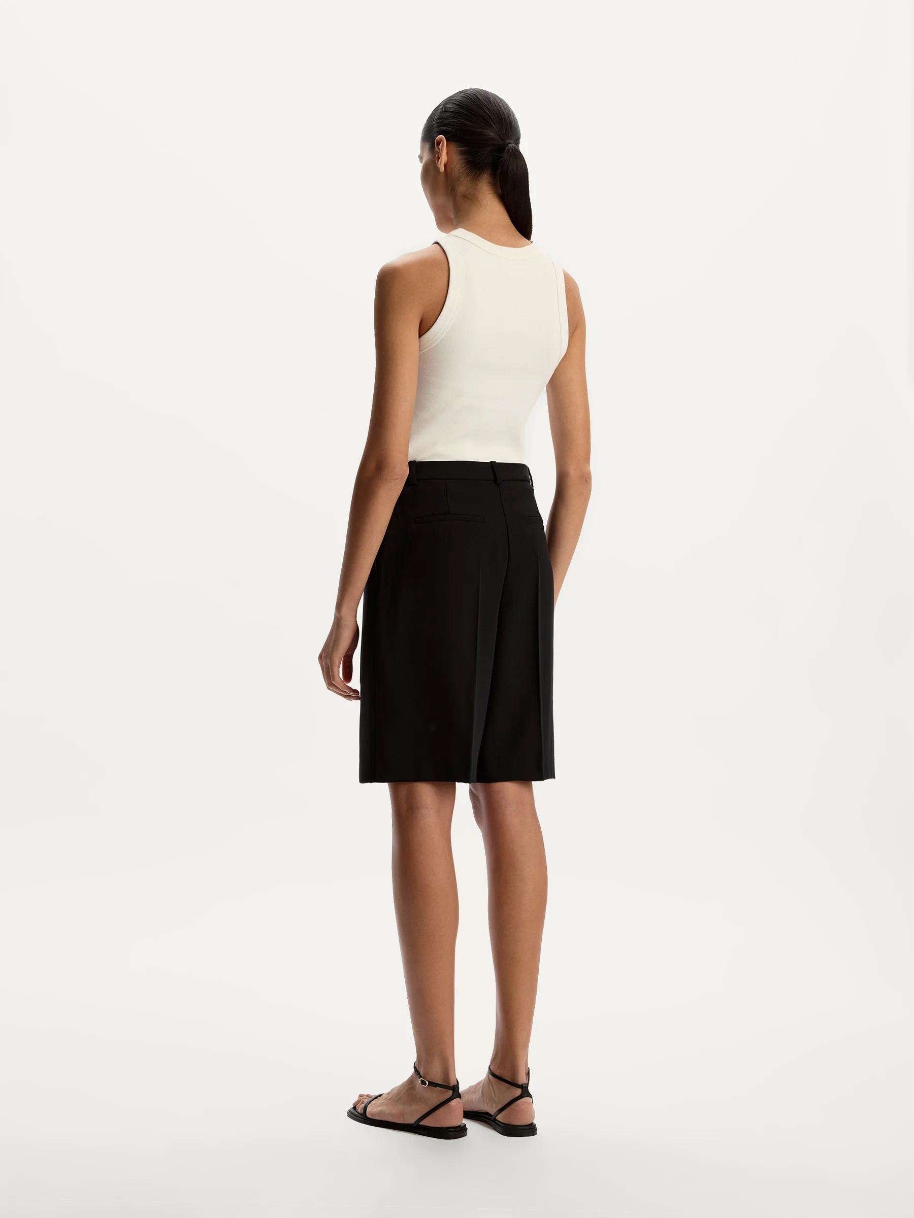 Crepe Bermuda shorts - Image 7