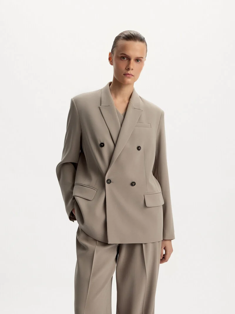 Crepe blazer