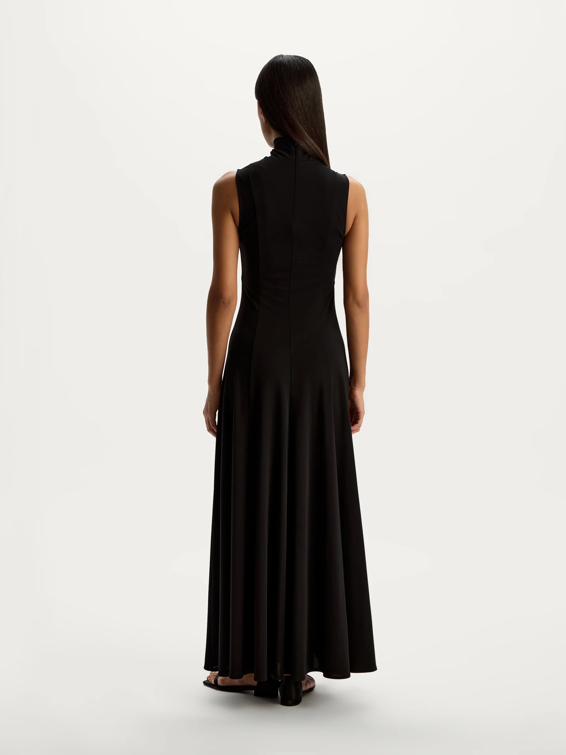 Crepe maxi dress - Image 5
