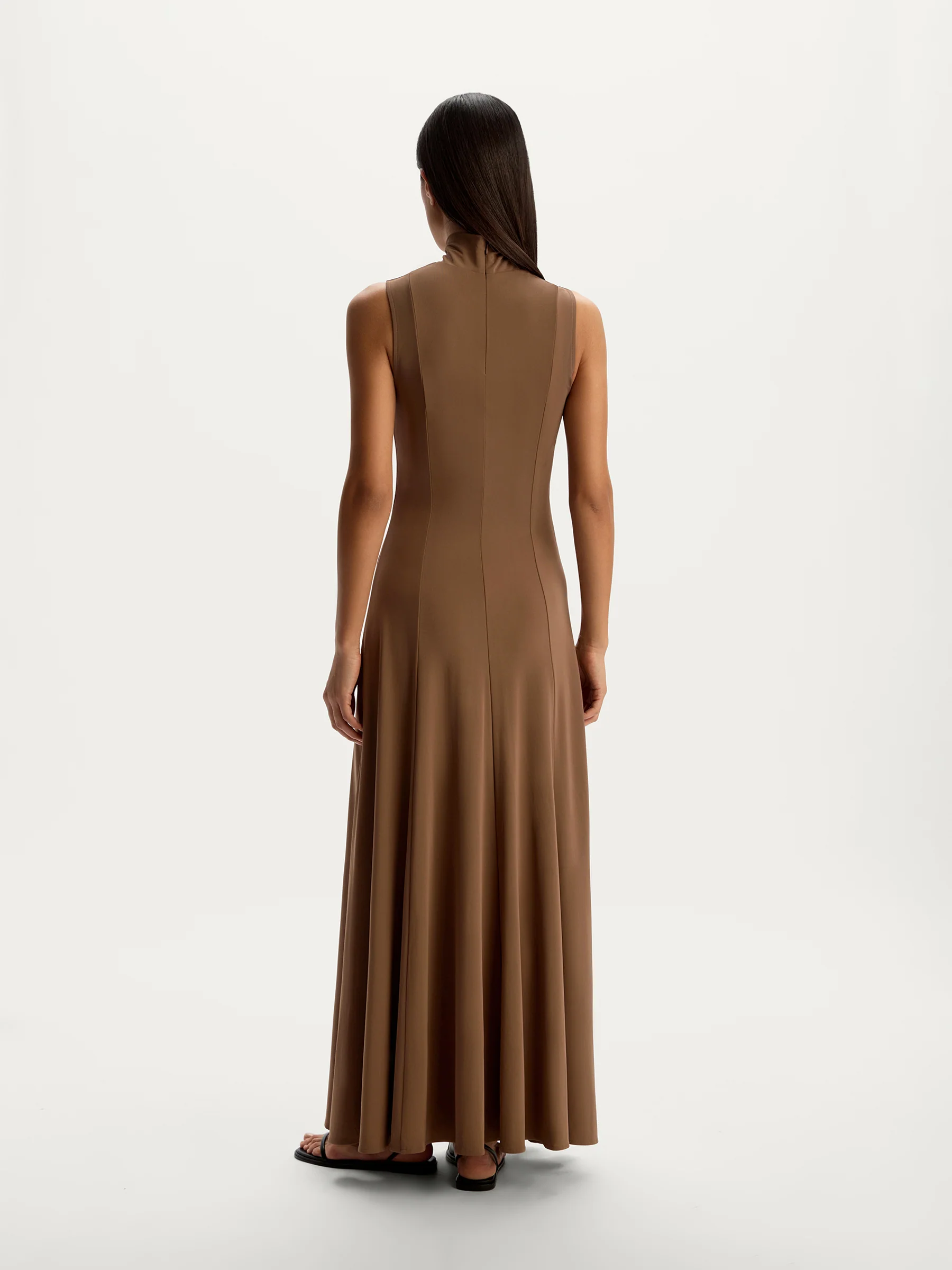 Crepe maxi dress - Image 5