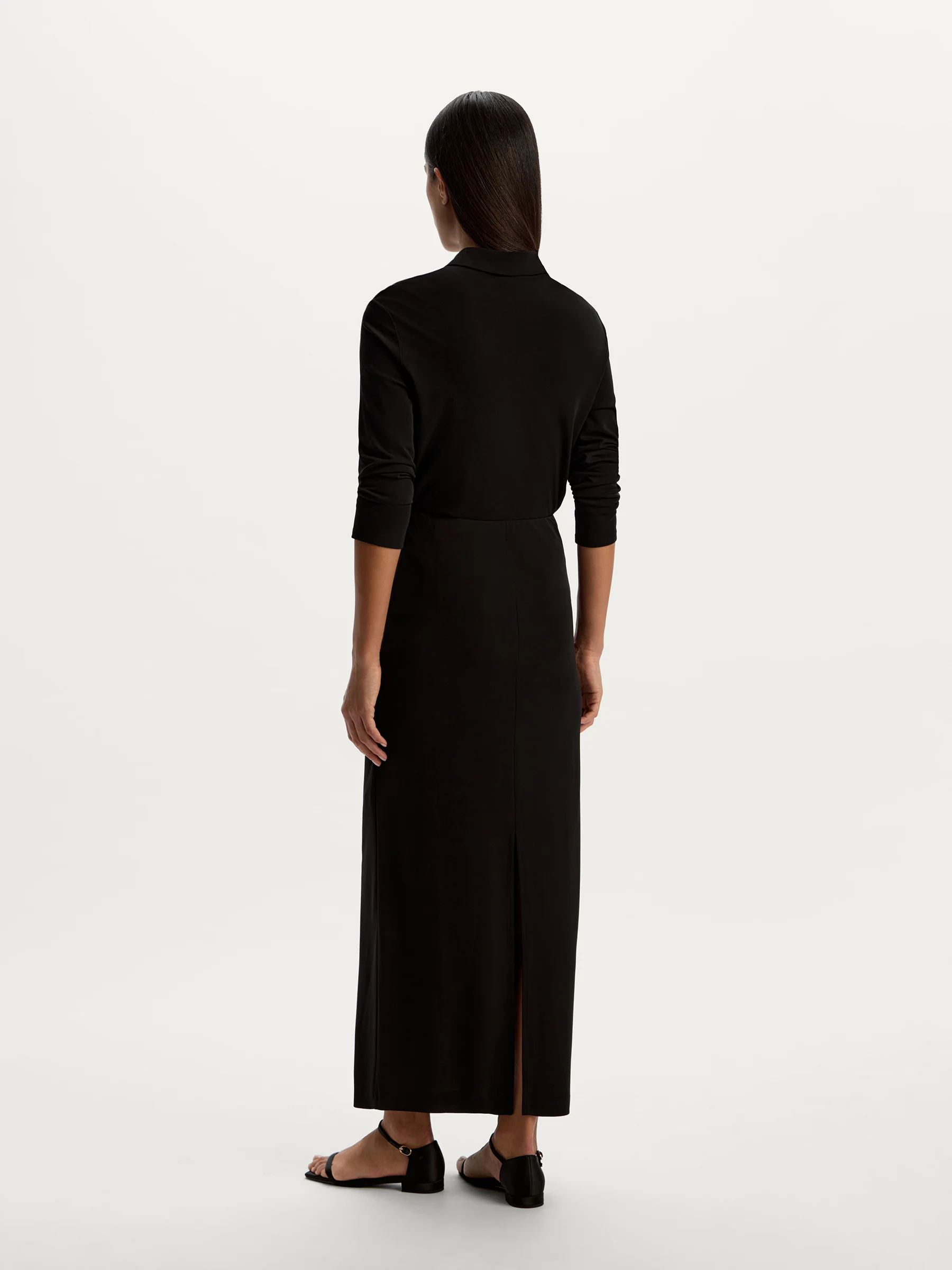 Crepe maxi skirt - Image 5