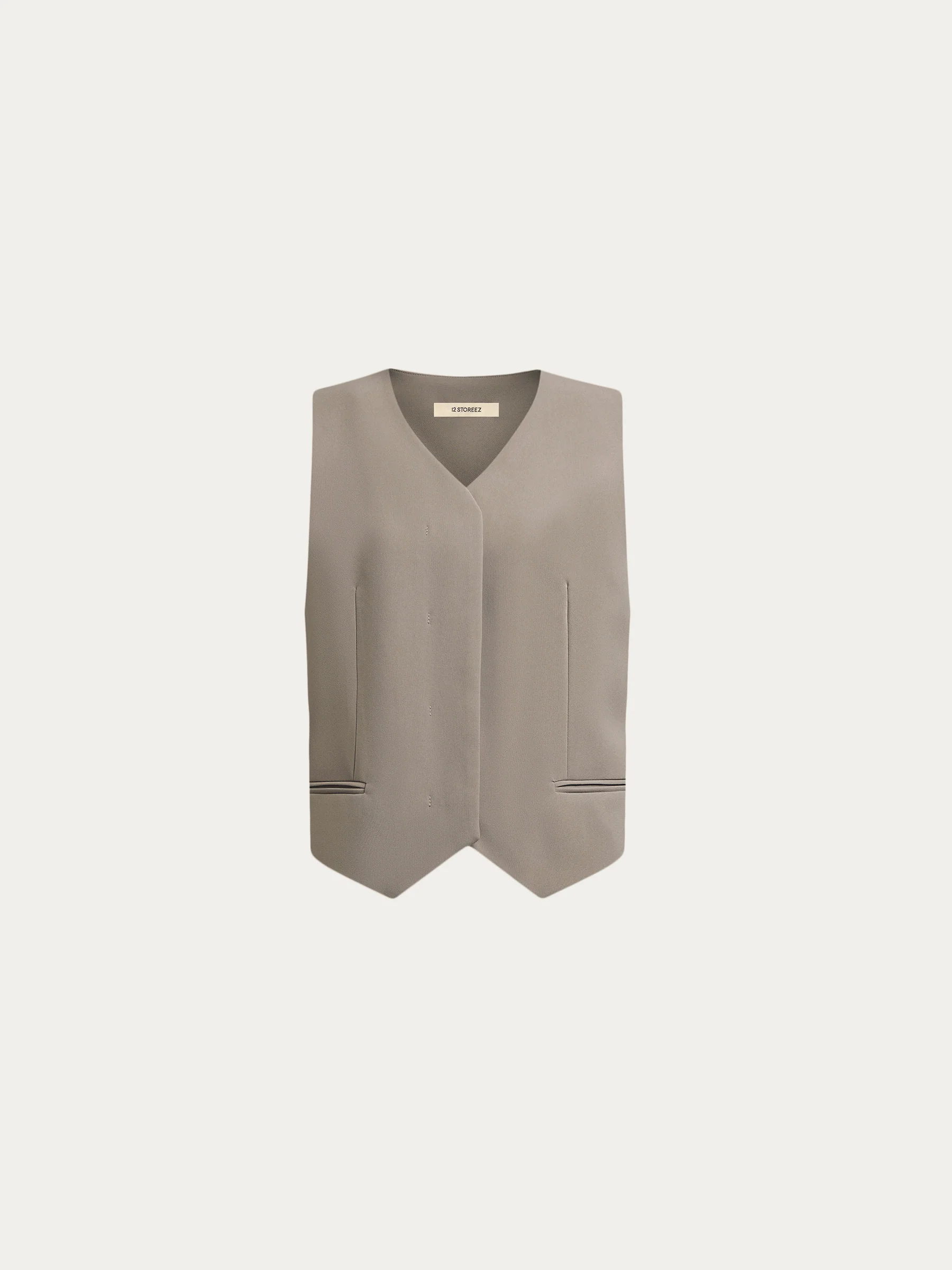 Crepe vest - Image 6