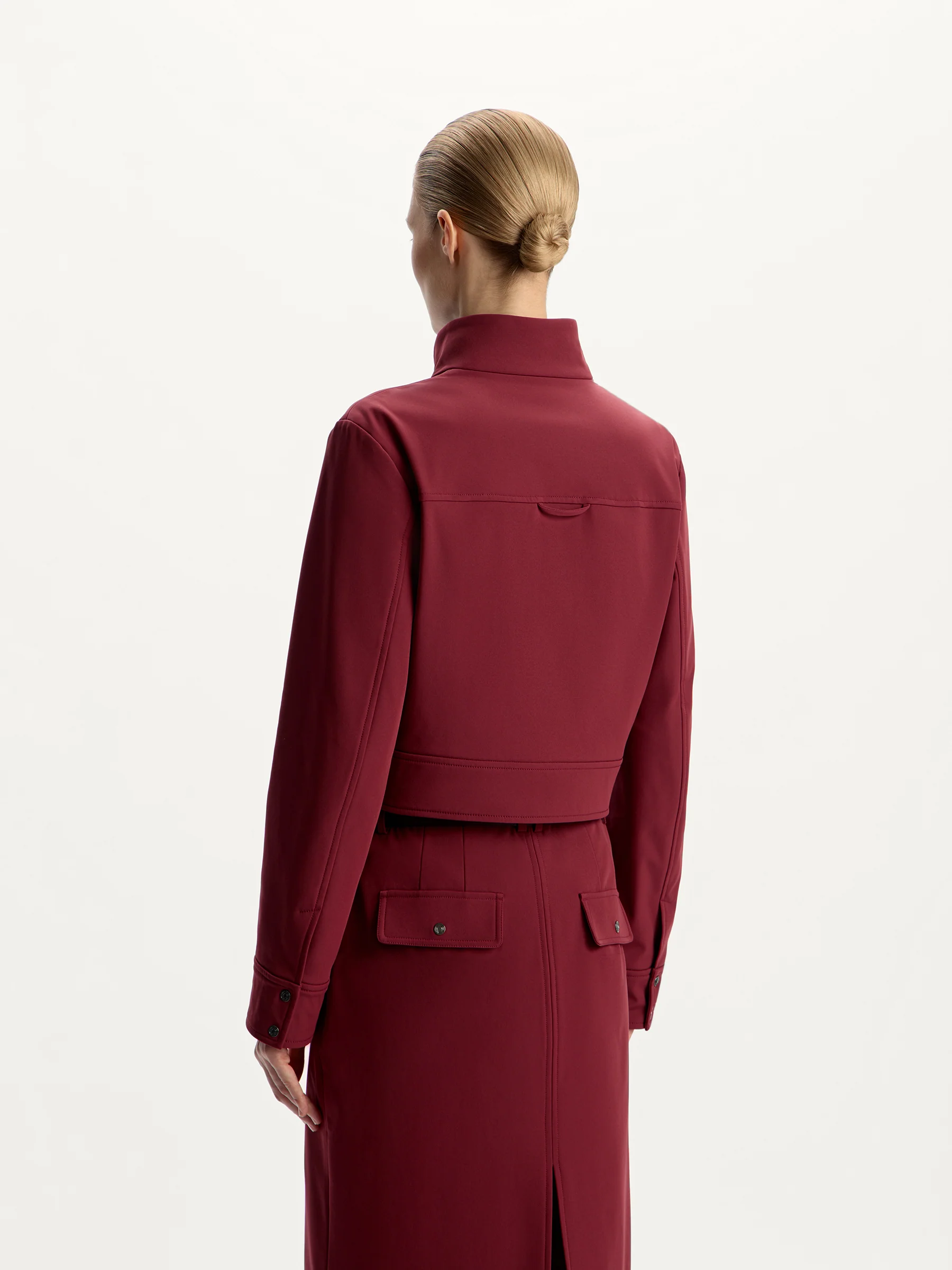 Cropped shell jacket - Image 5