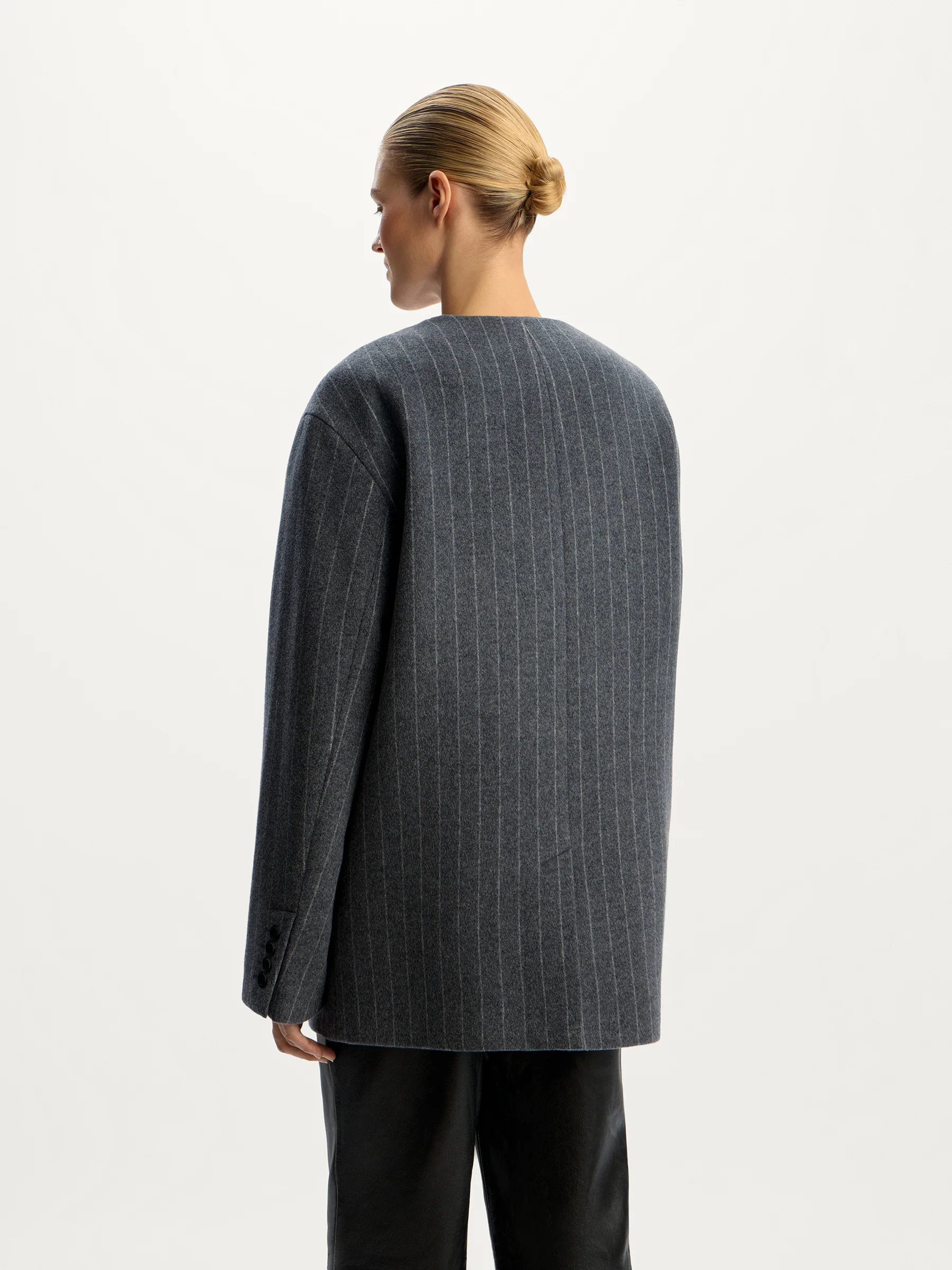 Cropped wool-cashmere coat - Image 6