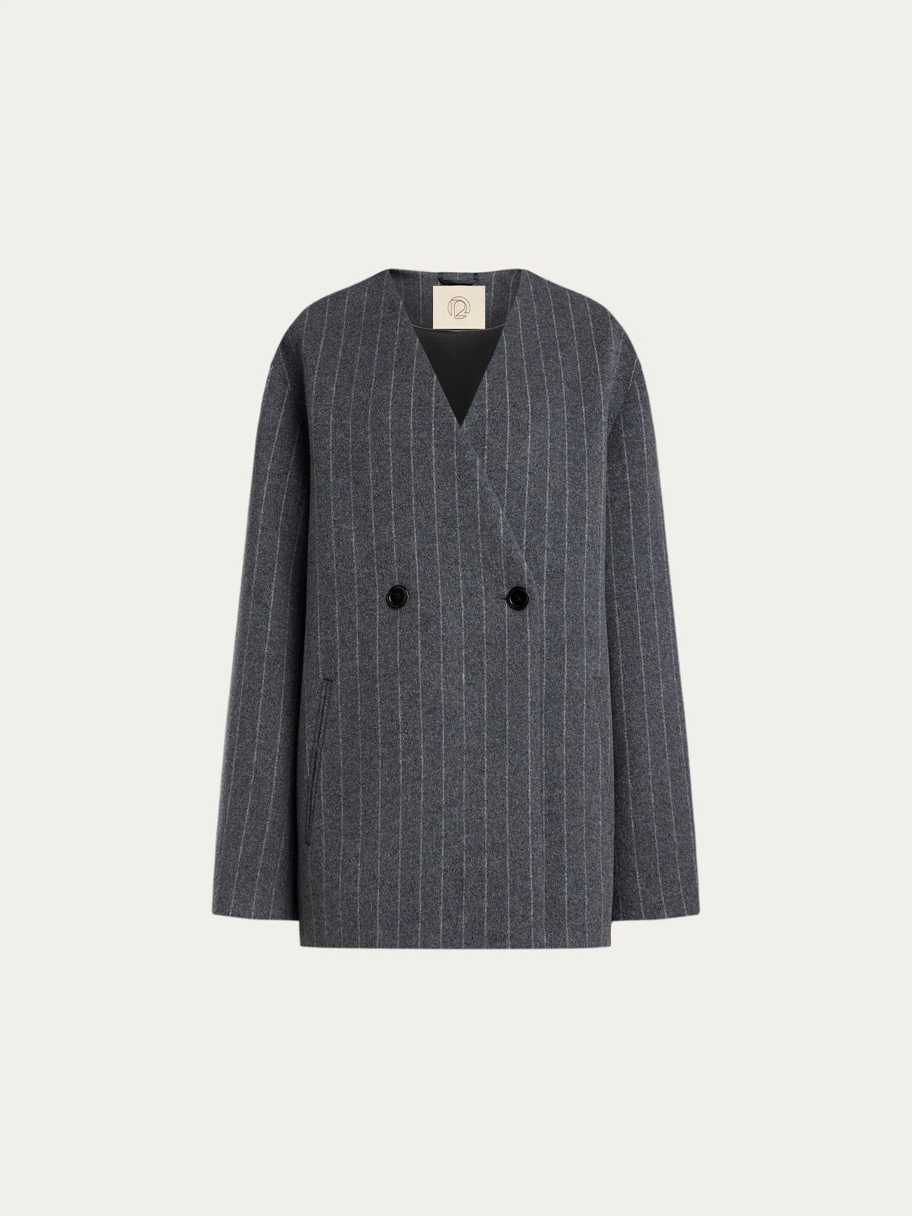 Cropped wool-cashmere coat - Image 7