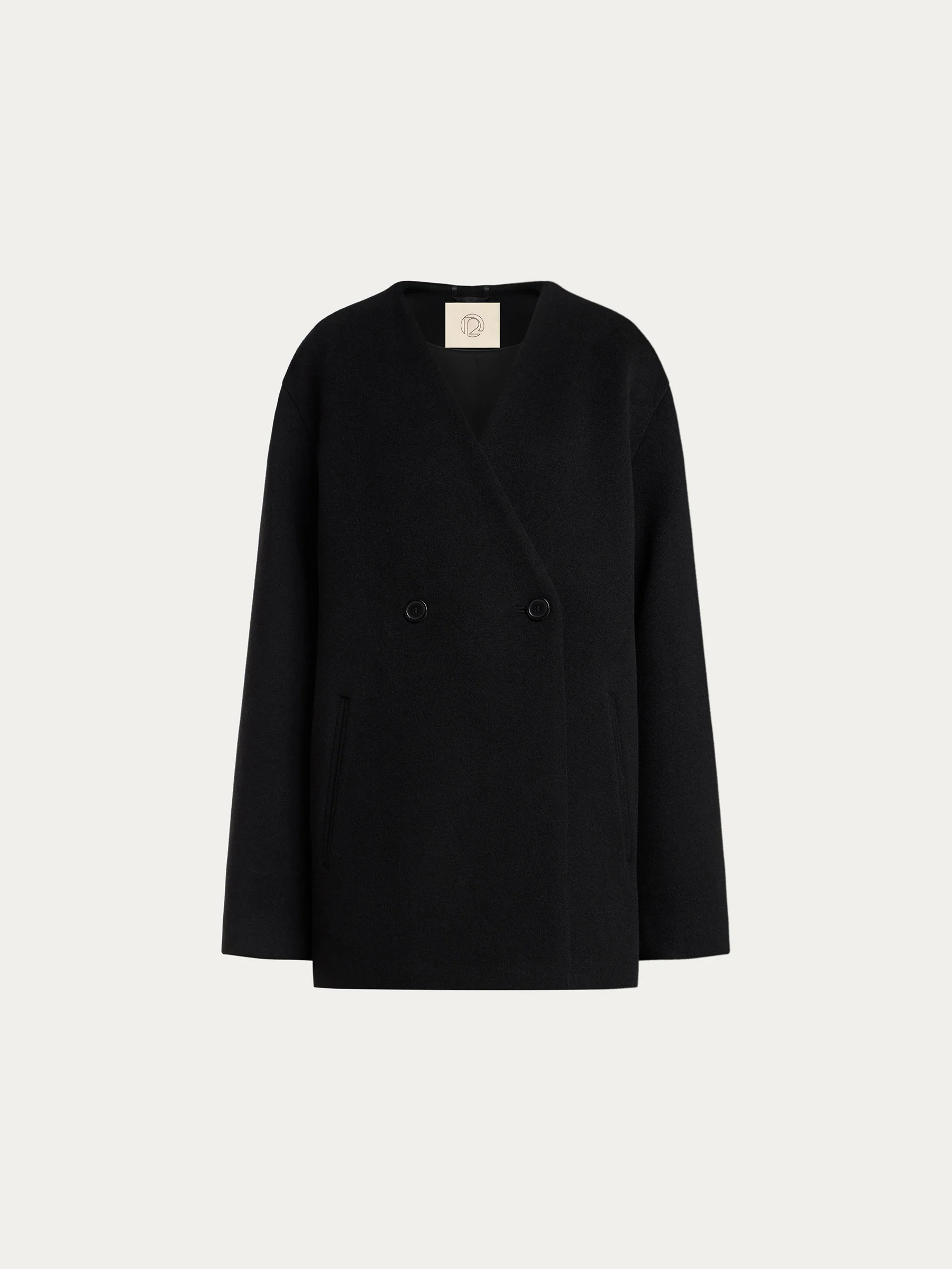 Cropped wool-cashmere coat - Image 6