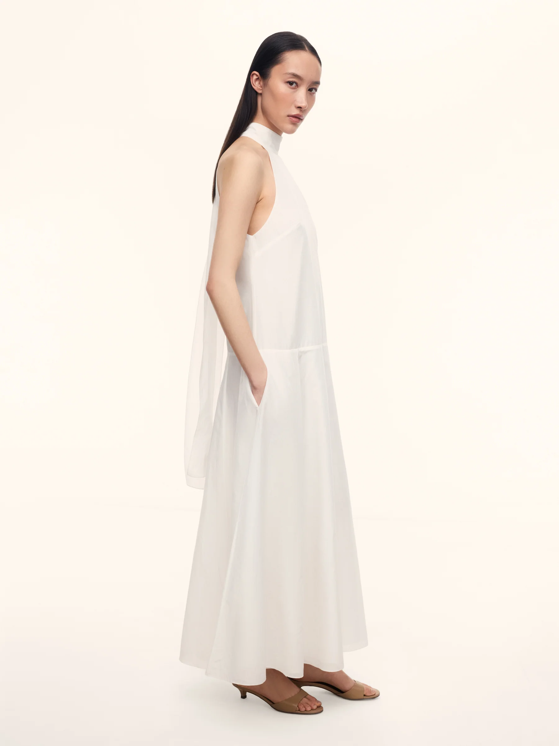 Dahlia cotton-silk dress - Image 2