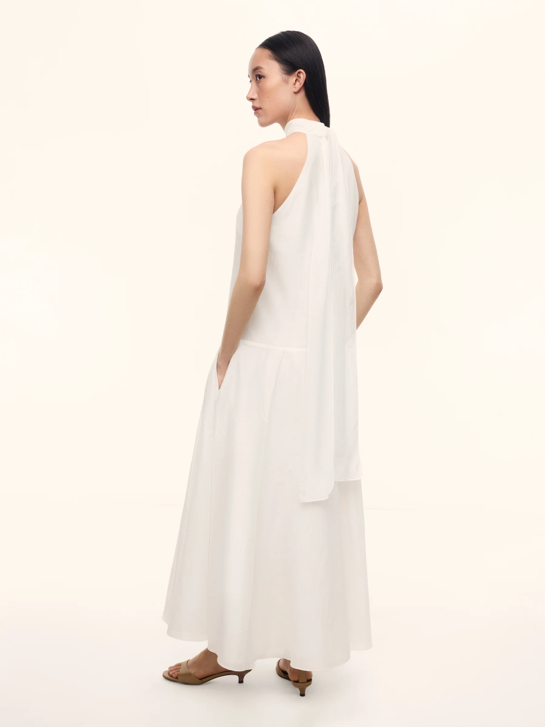 Dahlia cotton-silk dress - Image 5