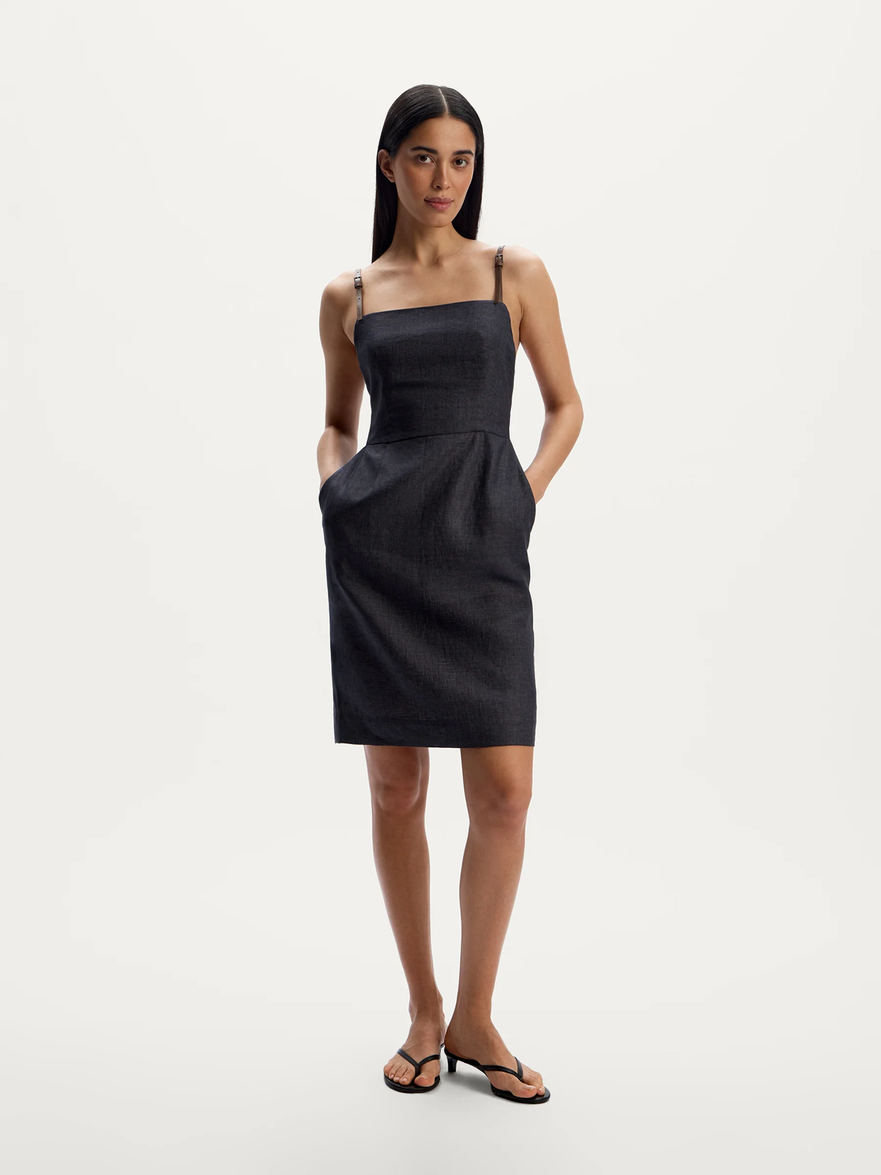 Delave linen dress