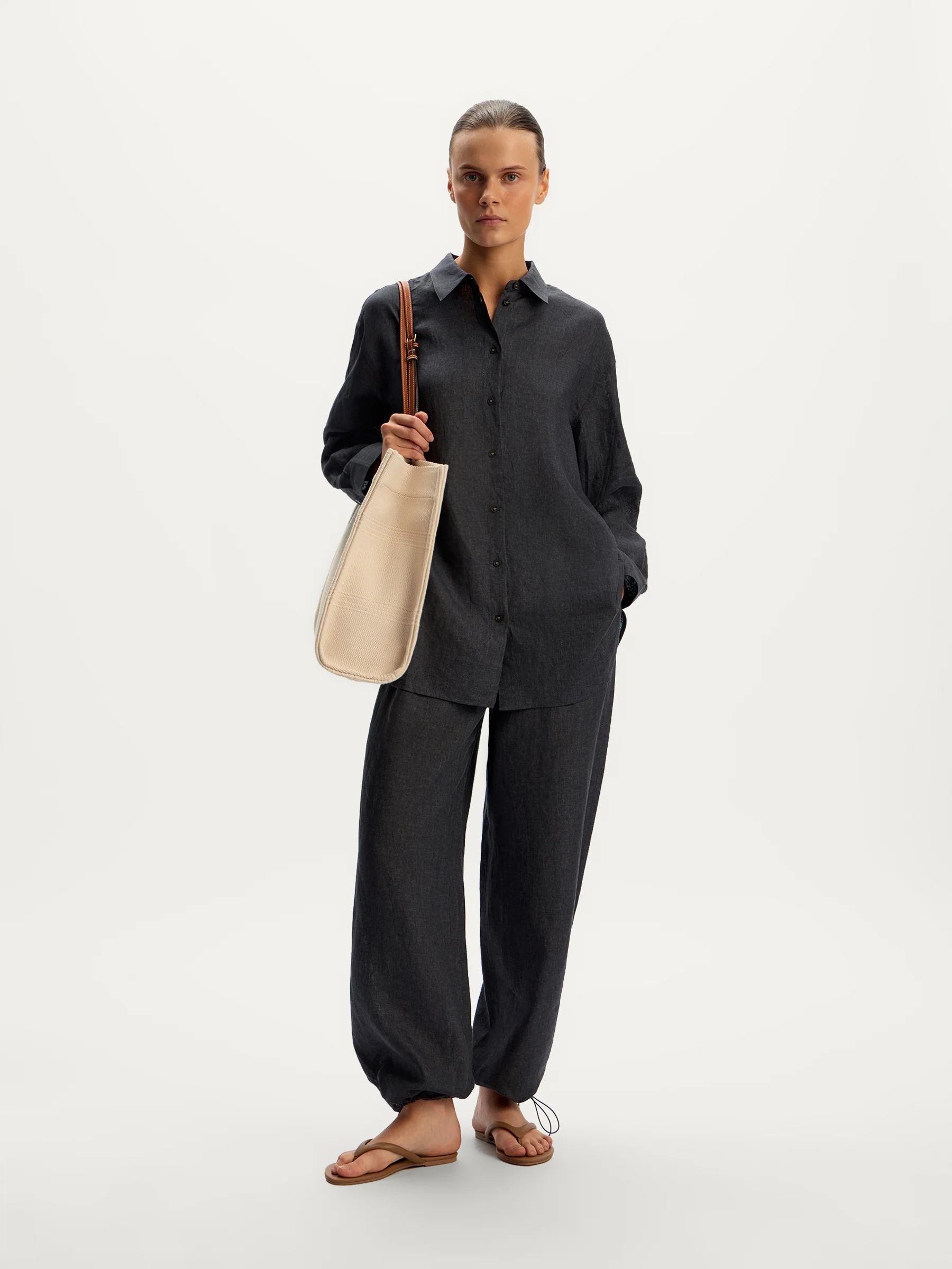 Delave linen trousers