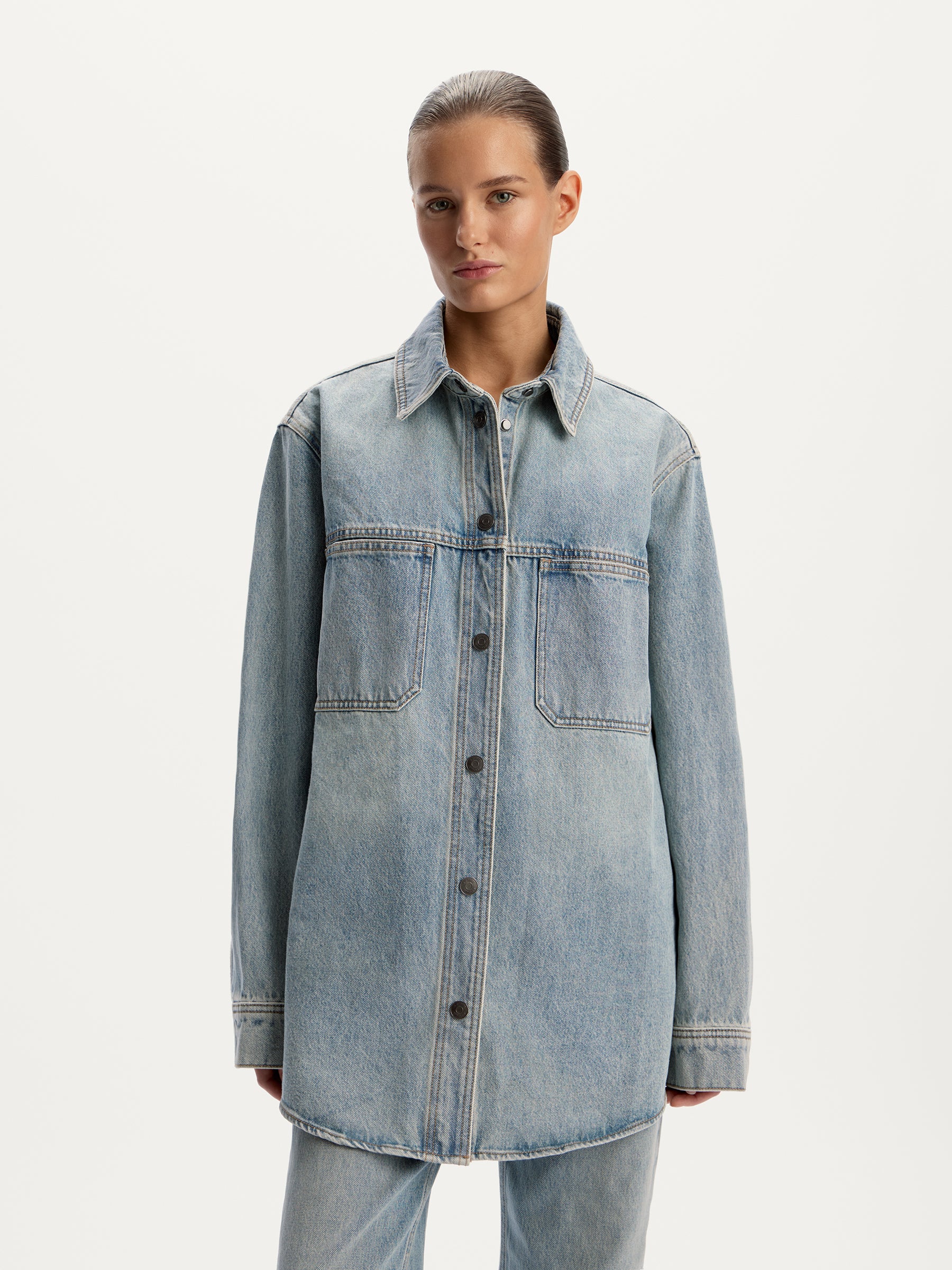 Denim shirt