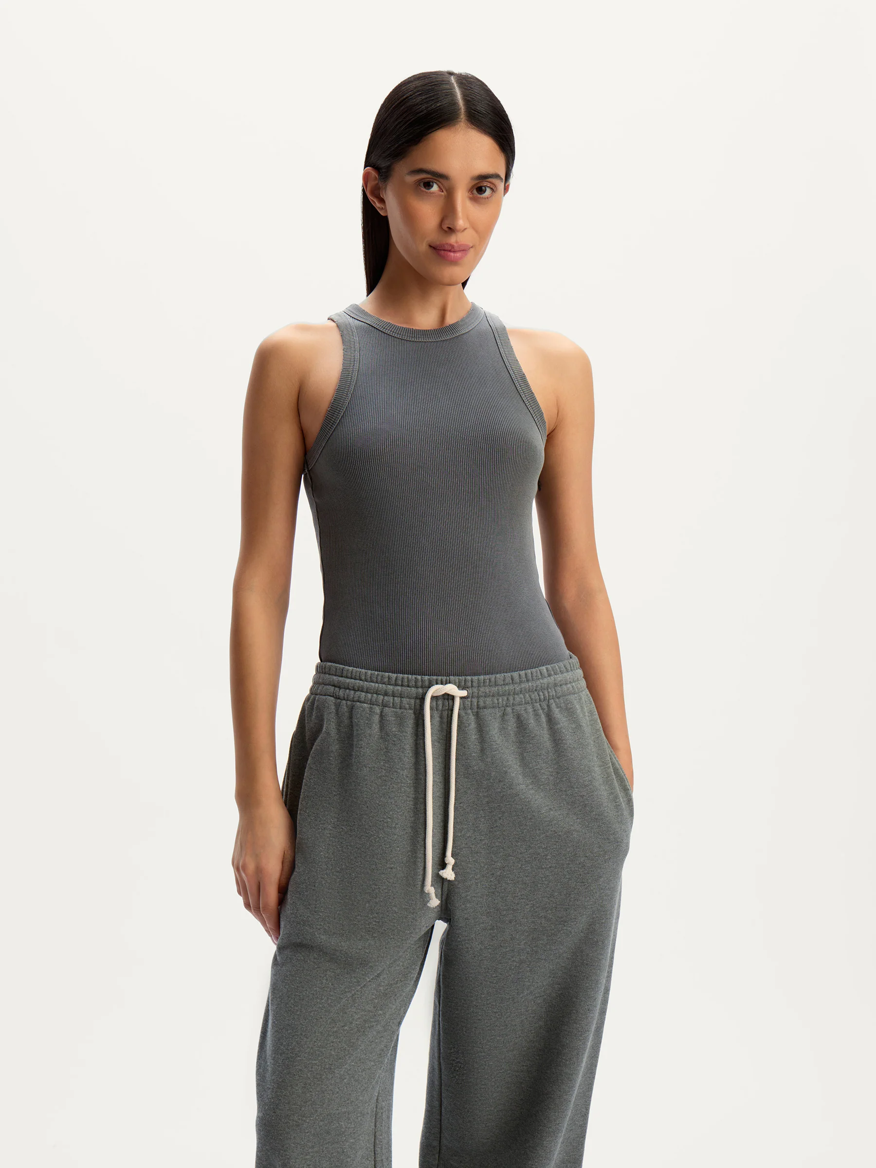 Garment-dyed tank top