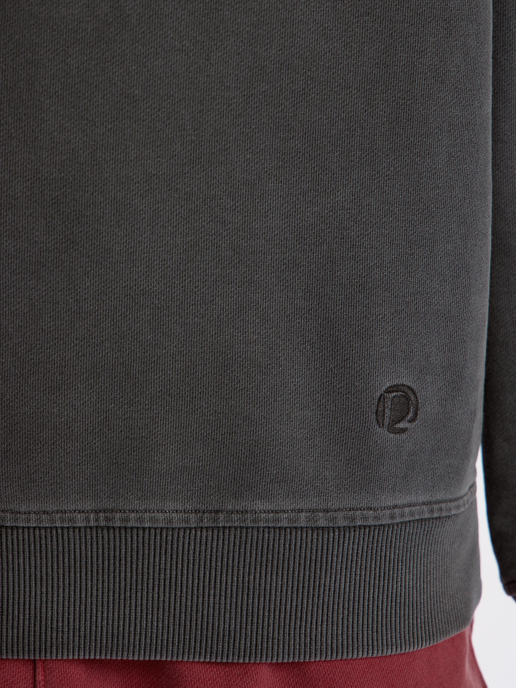 Garment-dyed terry sweatshirt - Image 4