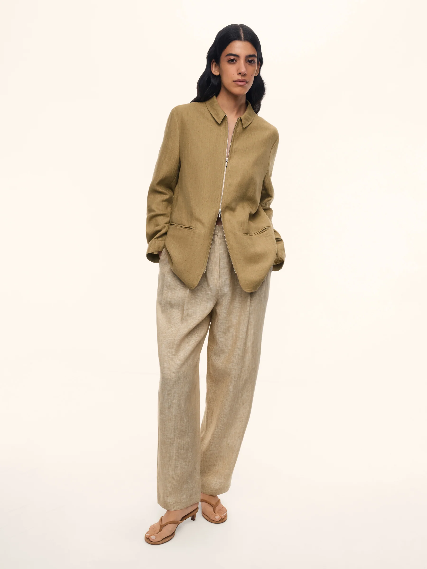 Gelato linen trousers