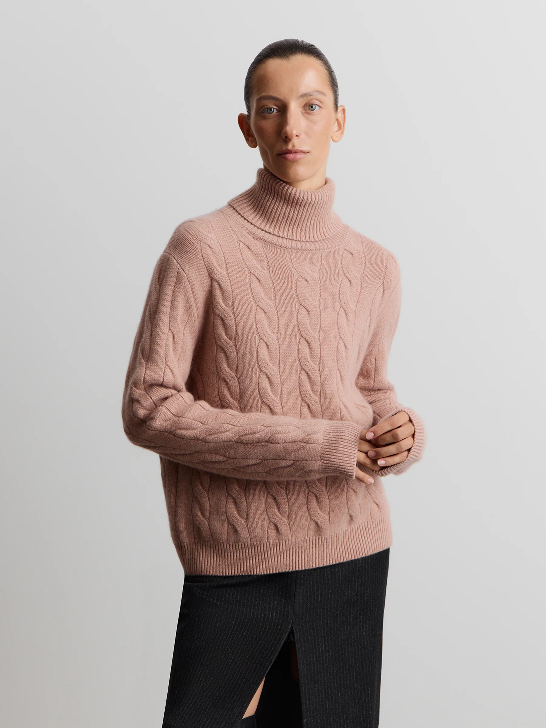 Gulf Stream cashmere turtleneck jumper