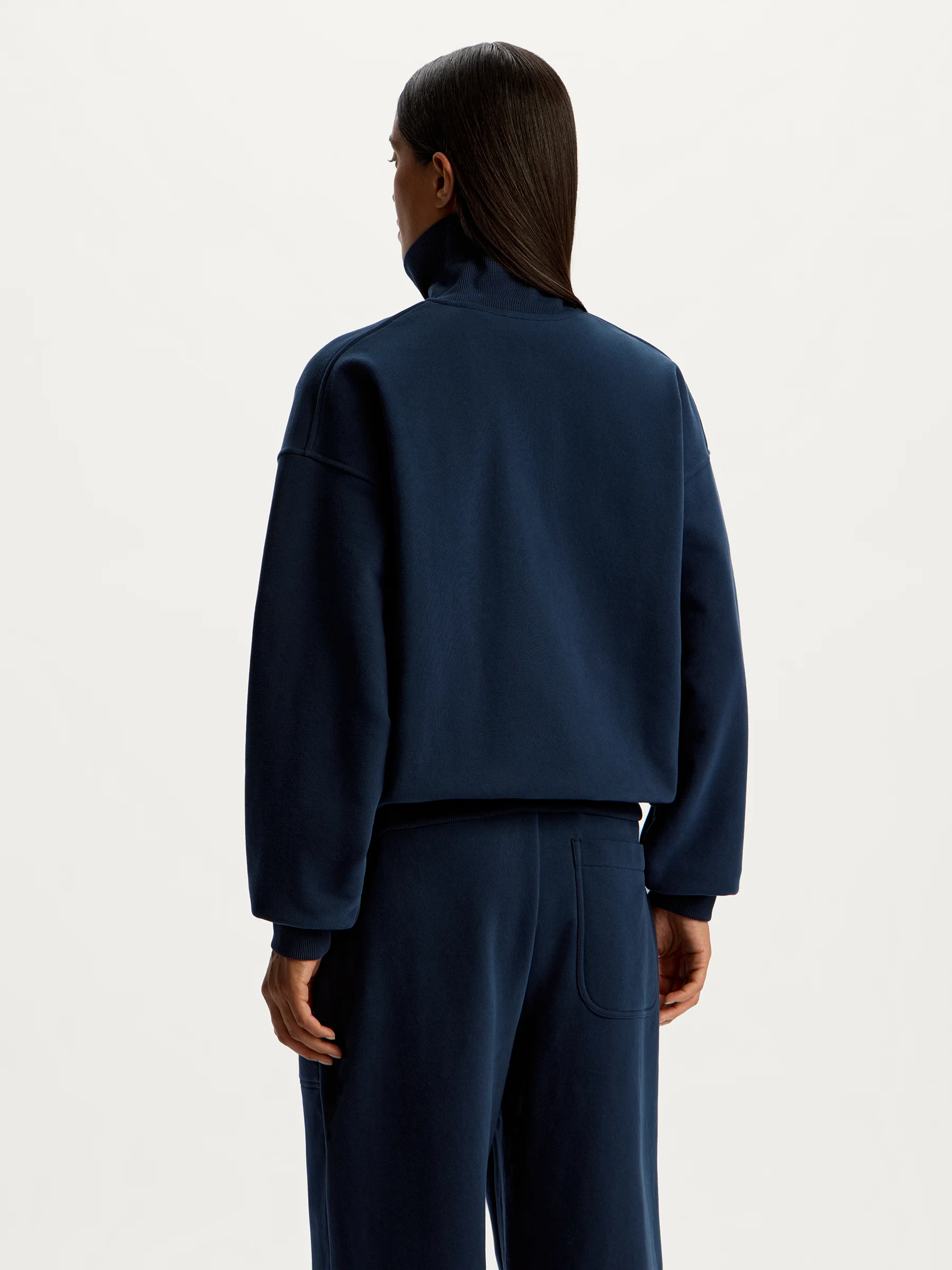 Half zip terry sweatshirt - Image 5