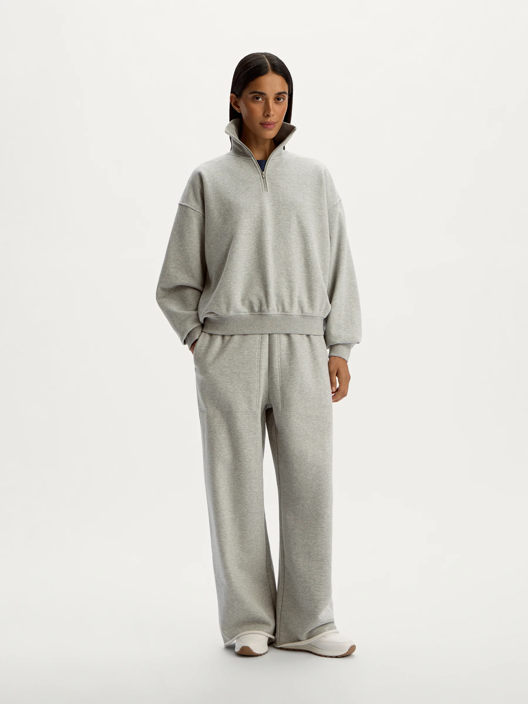 Half zip terry sweatshirt - Image 2