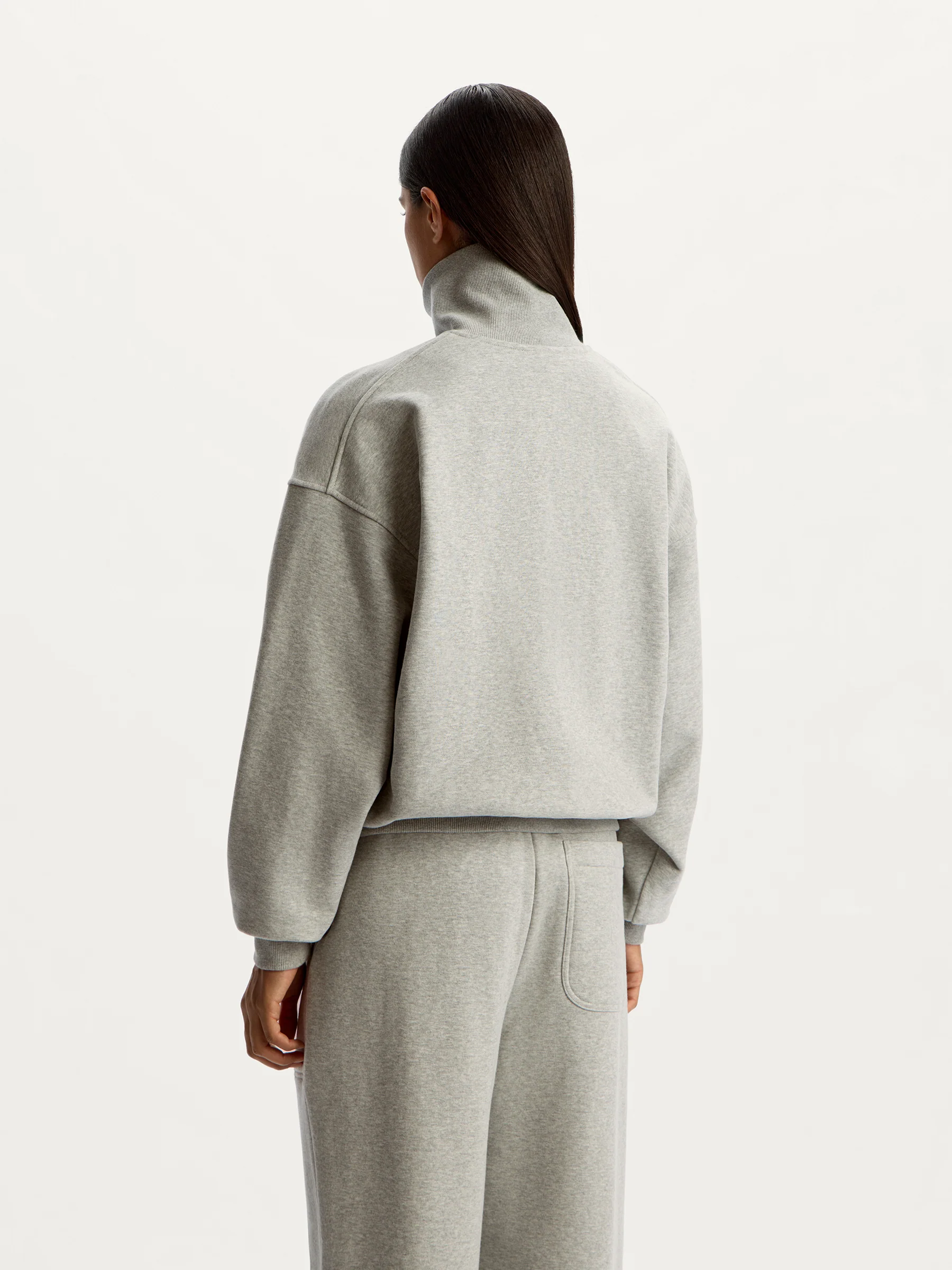 Half zip terry sweatshirt - Image 5