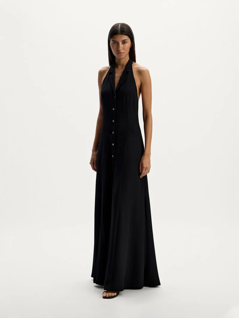 Halter maxi dress