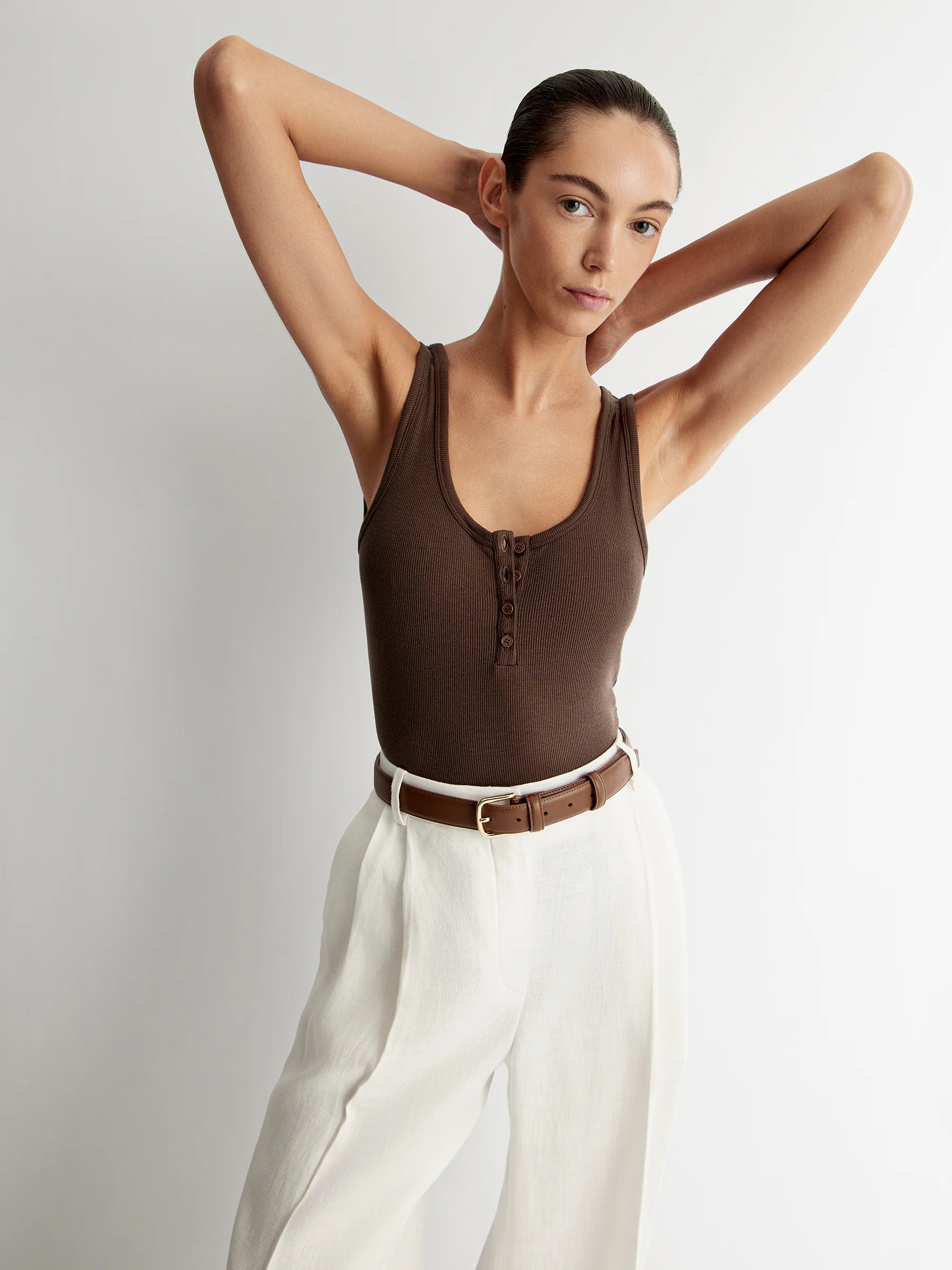 Henley tank top - Image 2
