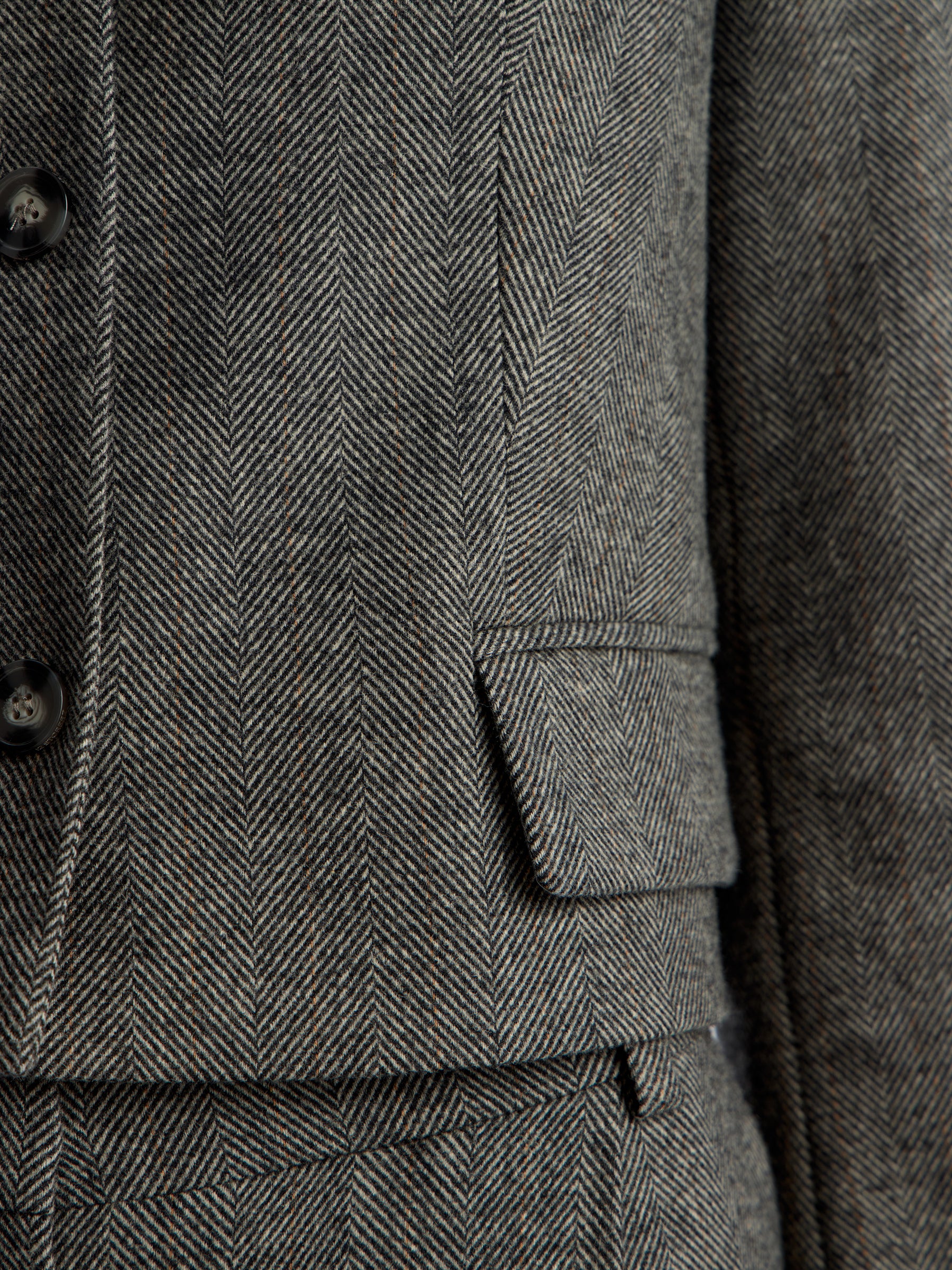 Herringbone wool-blend blazer - Image 4