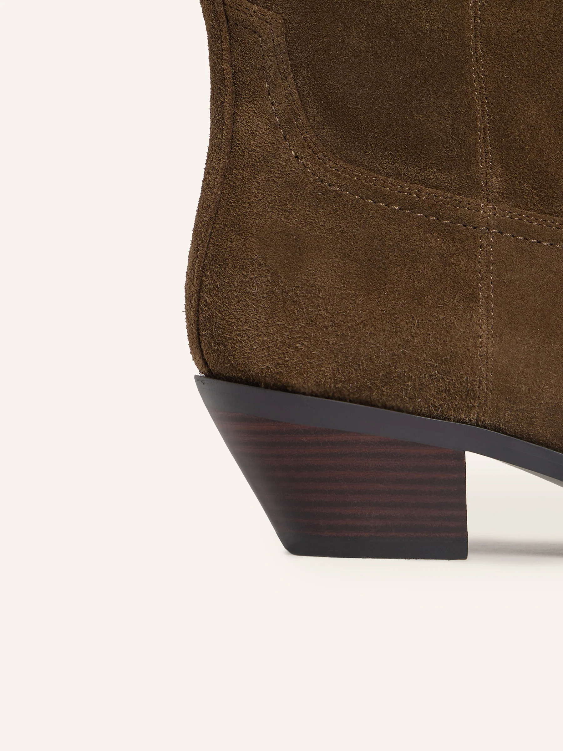 High suede western boots - Image 6
