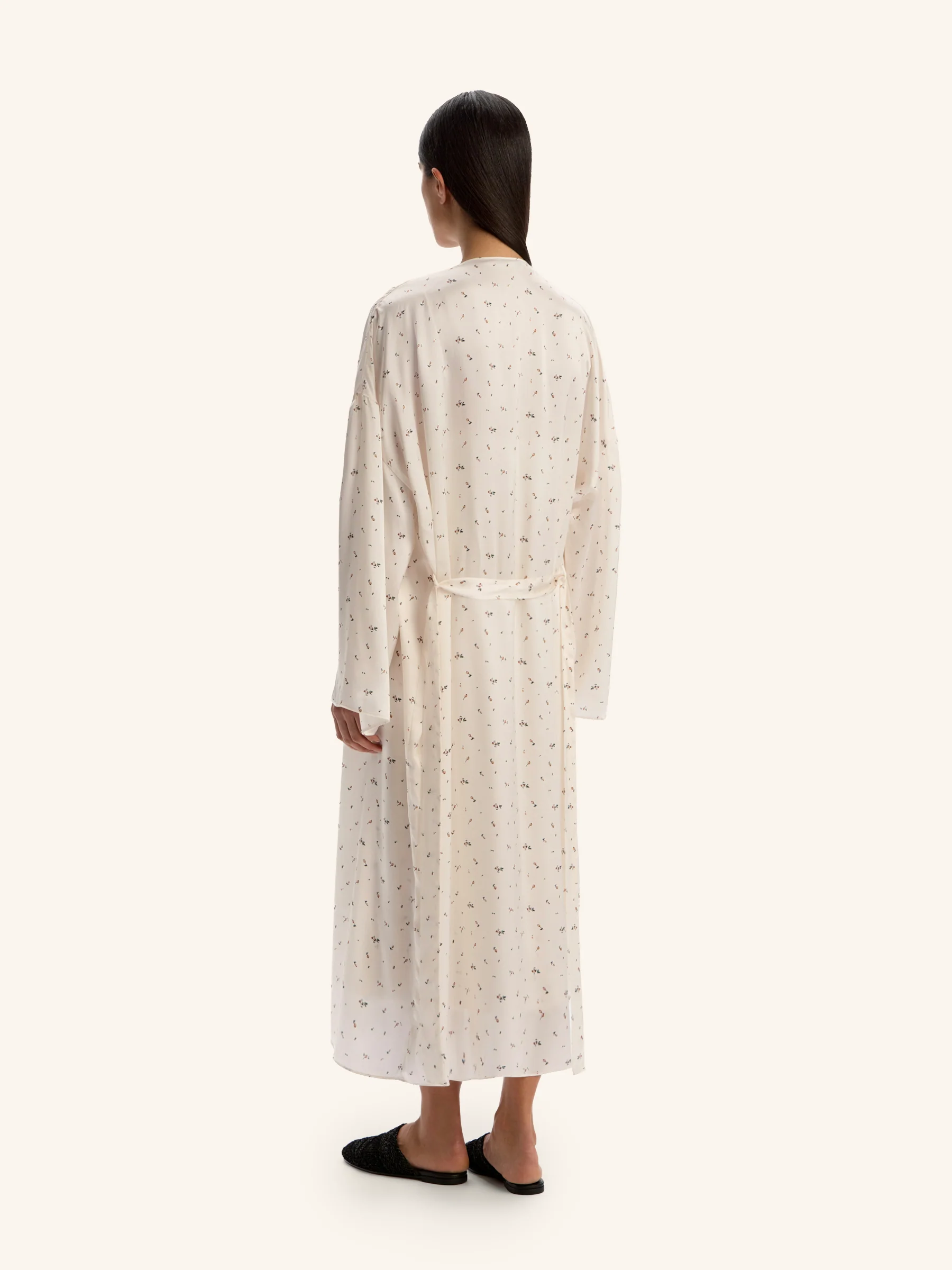 Home Mulberry silk robe - Image 5