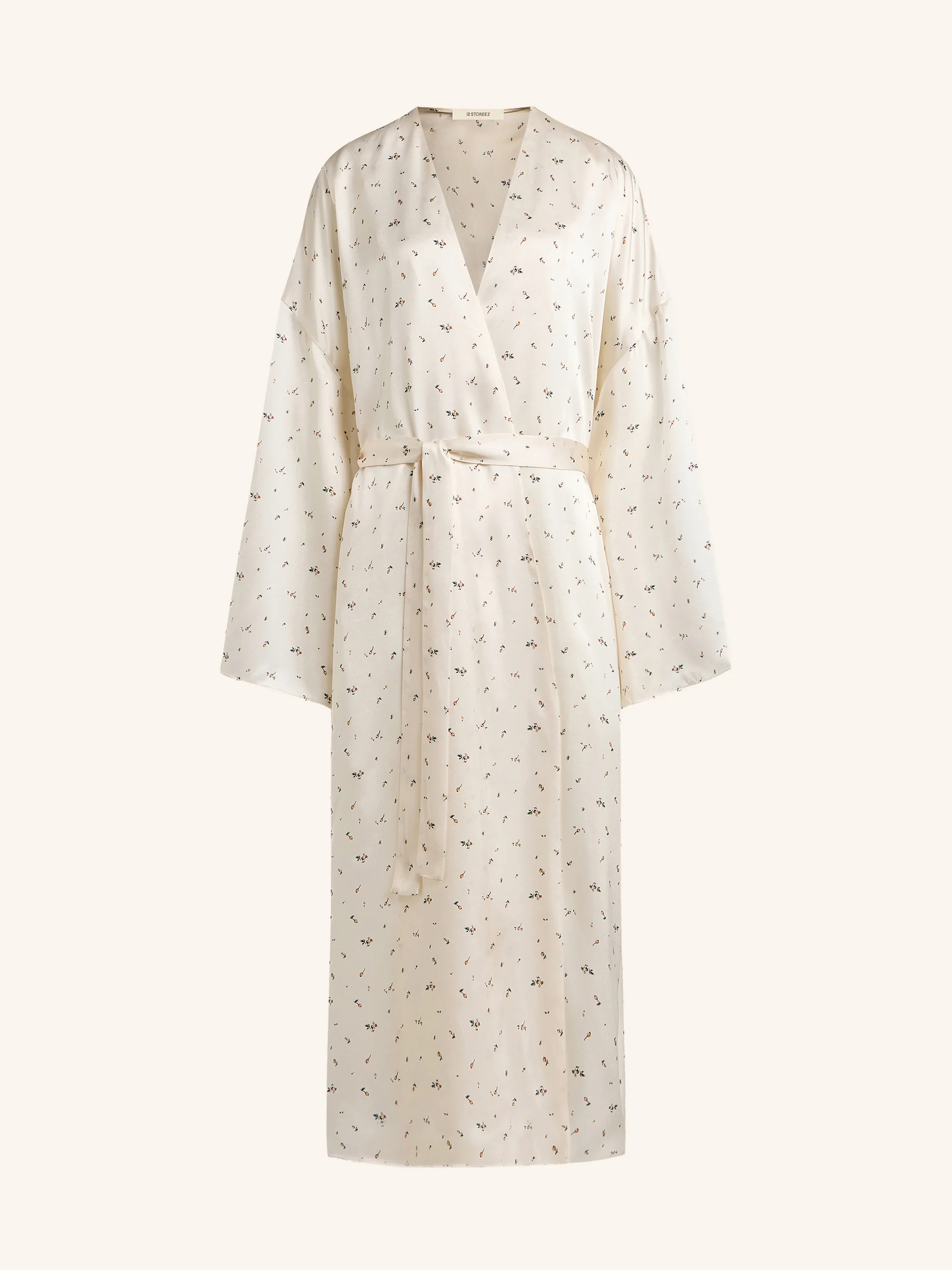 Home Mulberry silk robe - Image 6