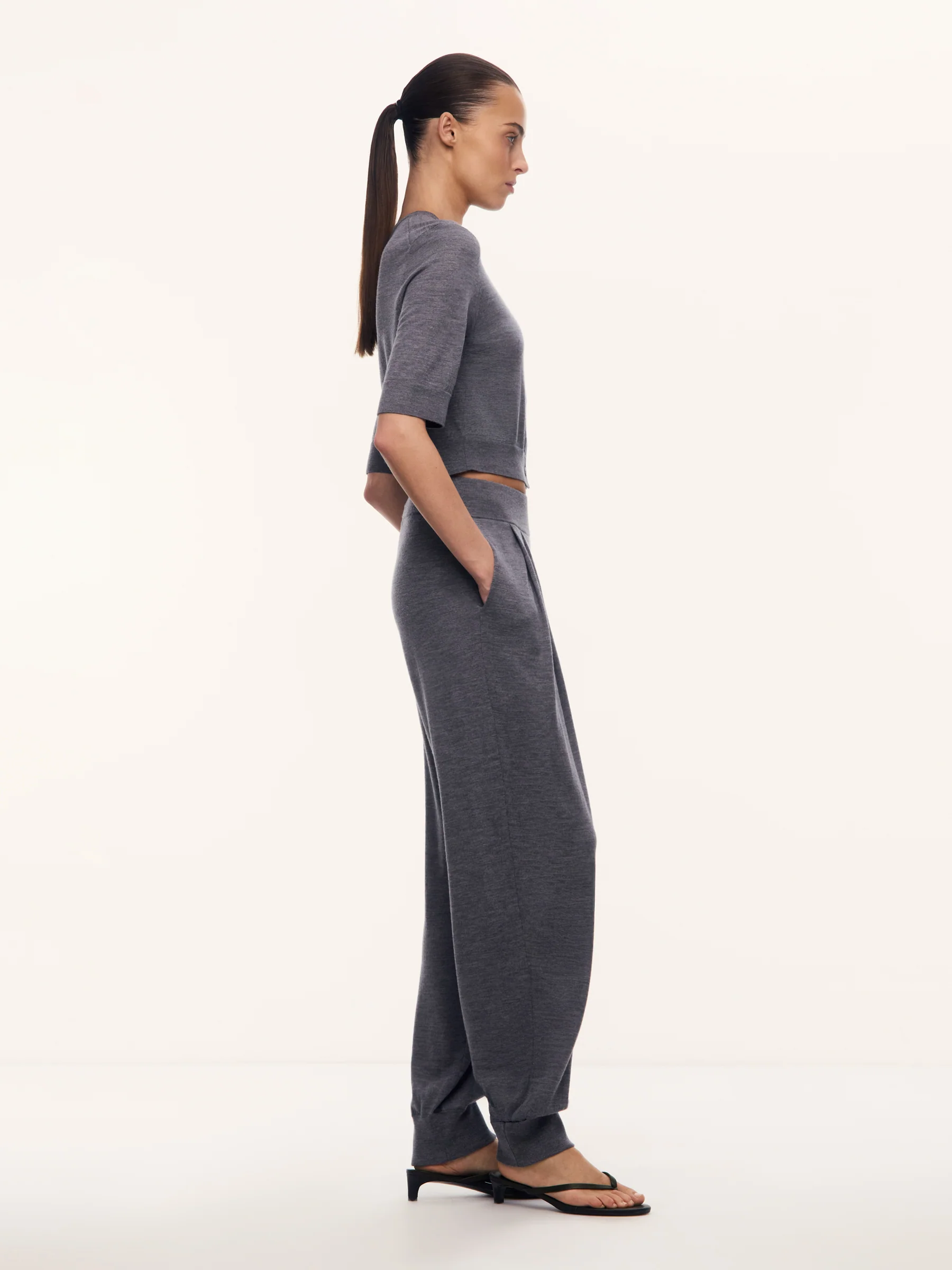 Jasmin wool-cashmere trousers - Image 2