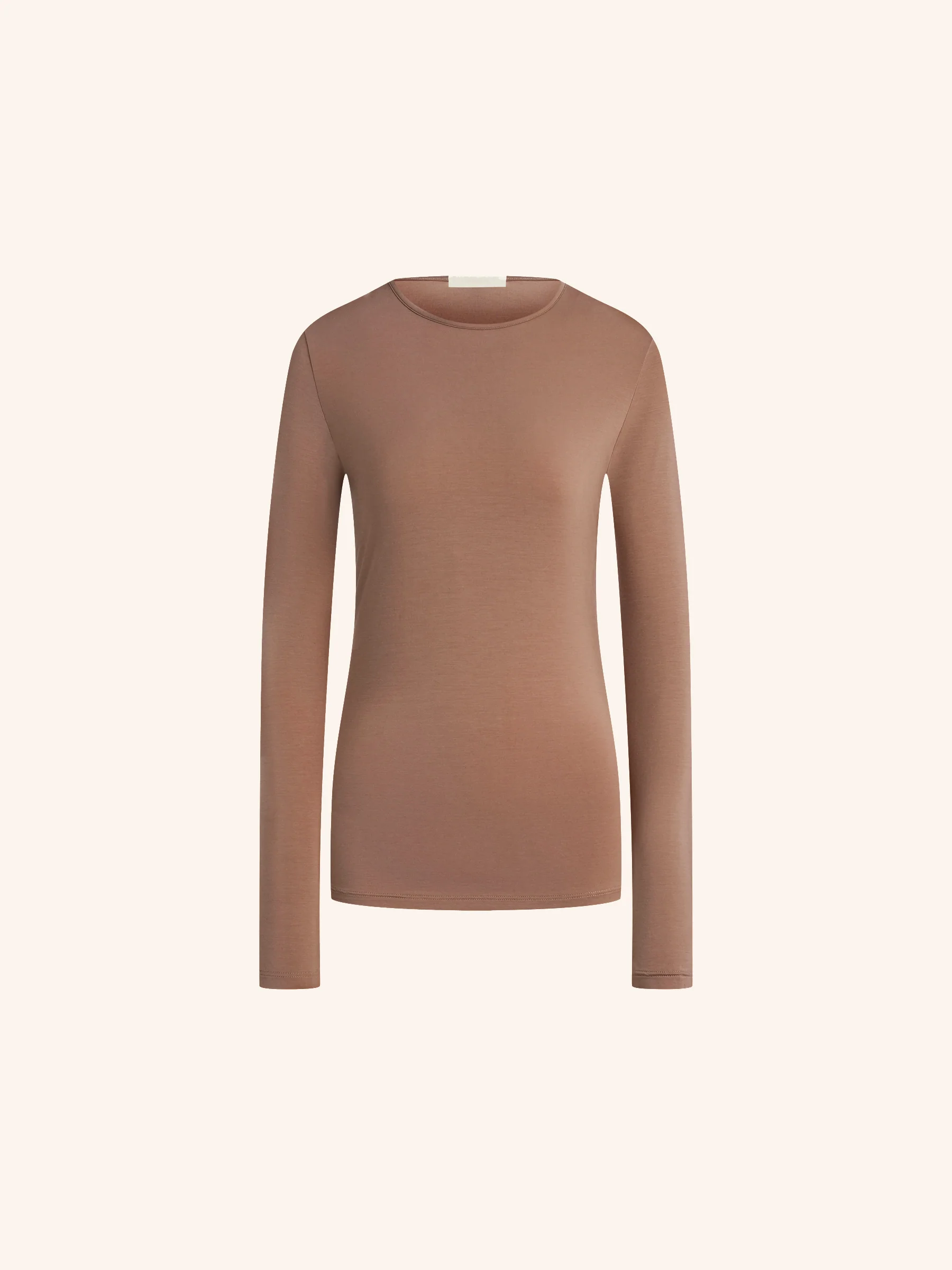 Kim modal-silk long-sleeve top - Image 6
