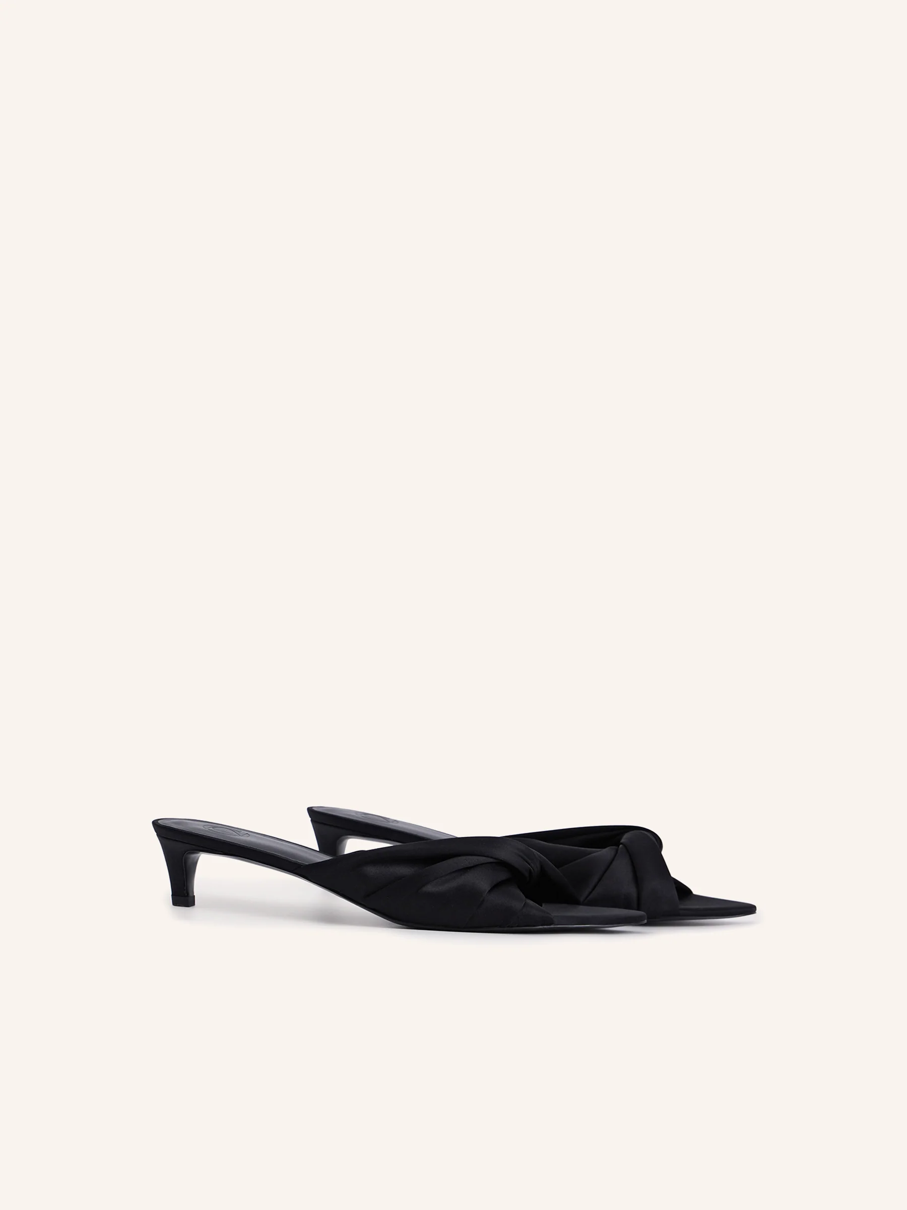 Kitten silk mules - Image 2