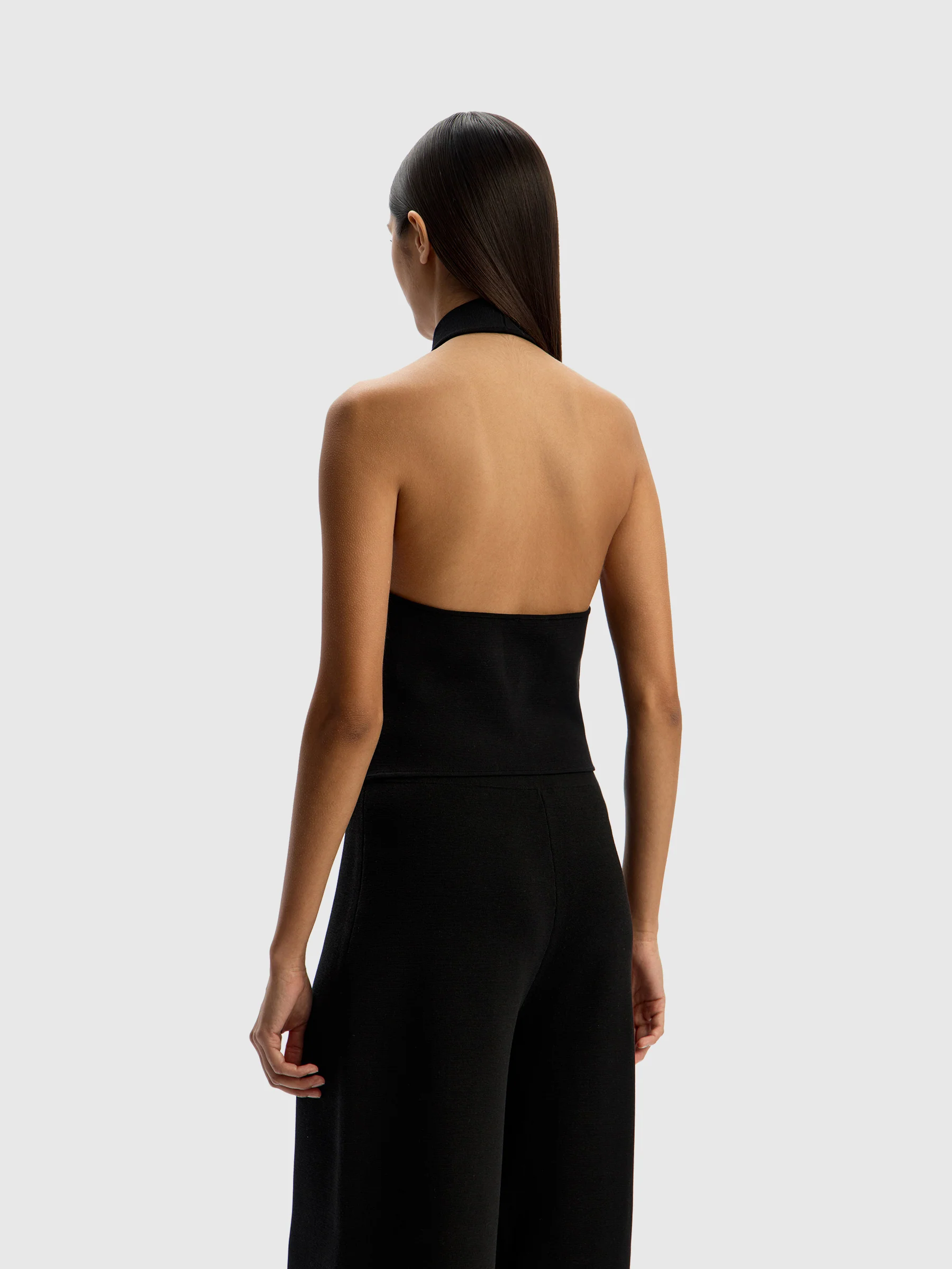 Knit open-back vest - Image 6