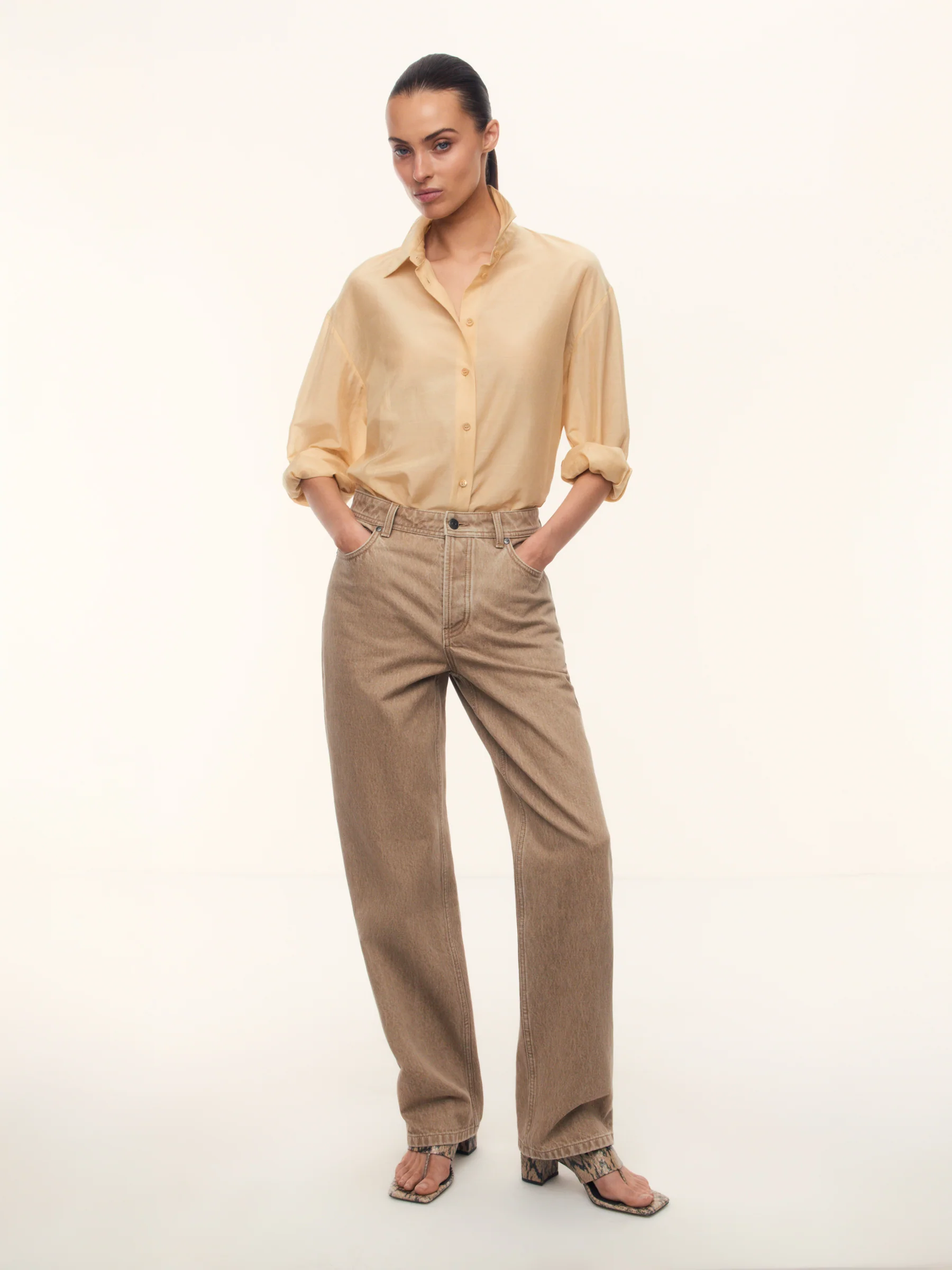 Kos cotton-silk shirt - Image 2