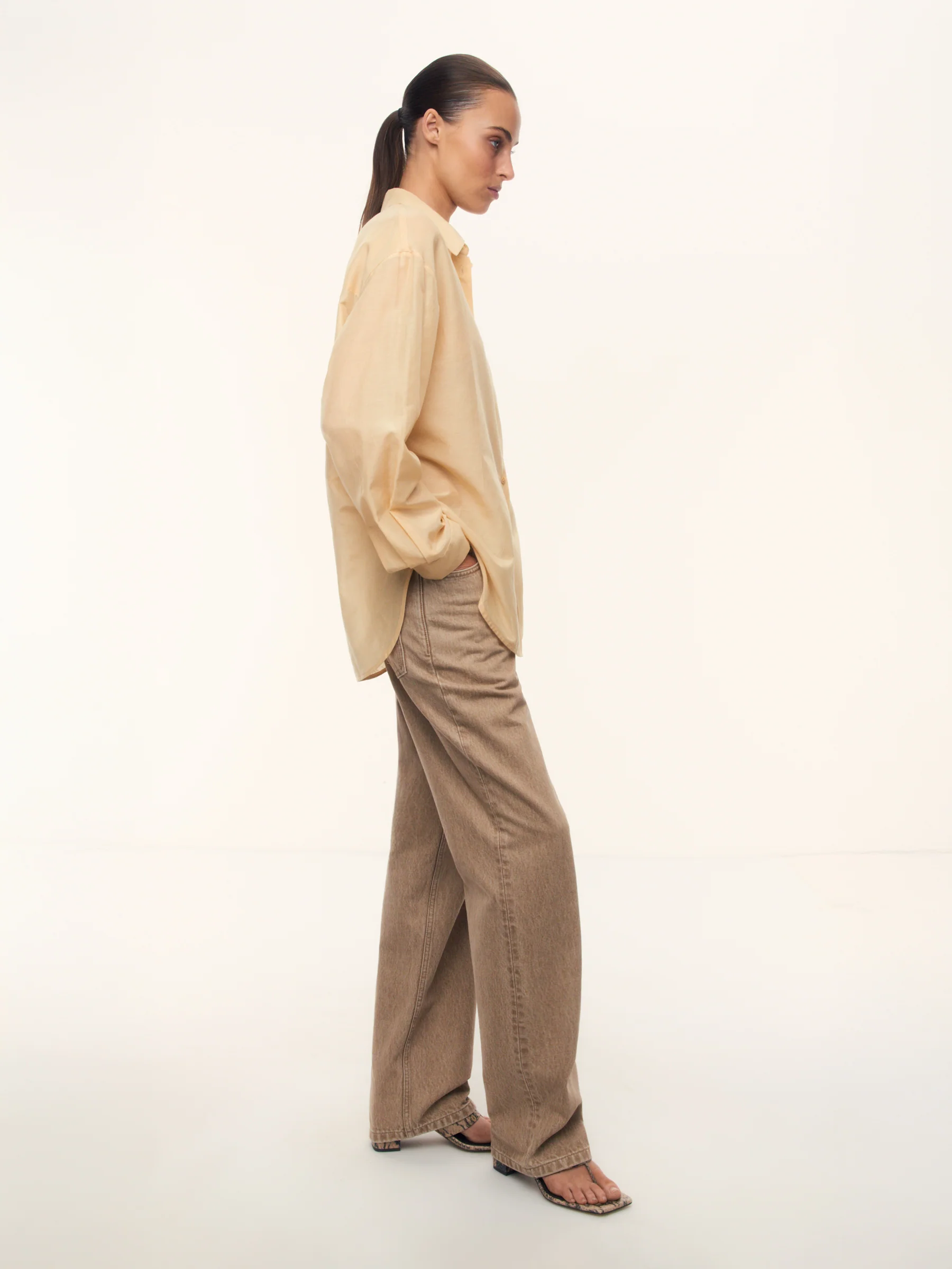 Kos cotton-silk shirt - Image 3