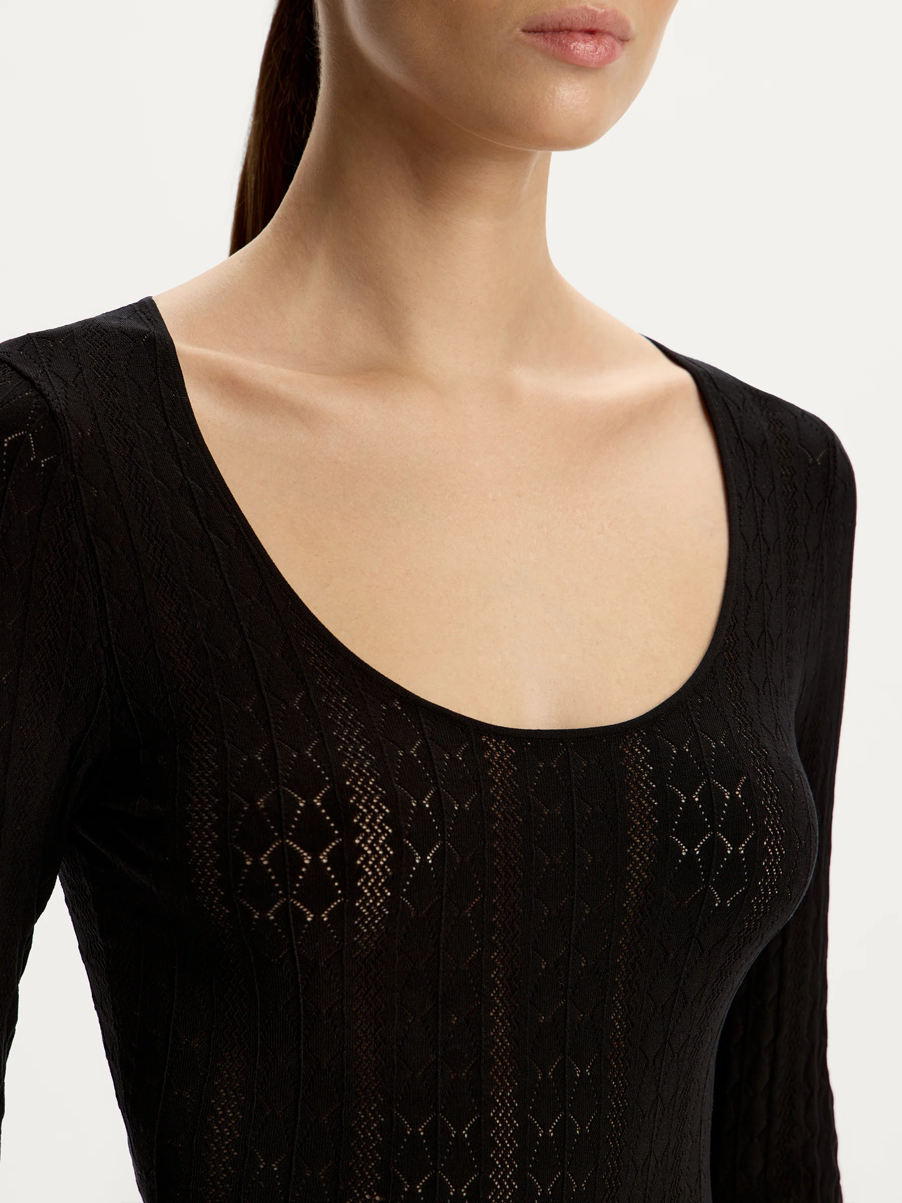 Lace-knit bodysuit - Image 4